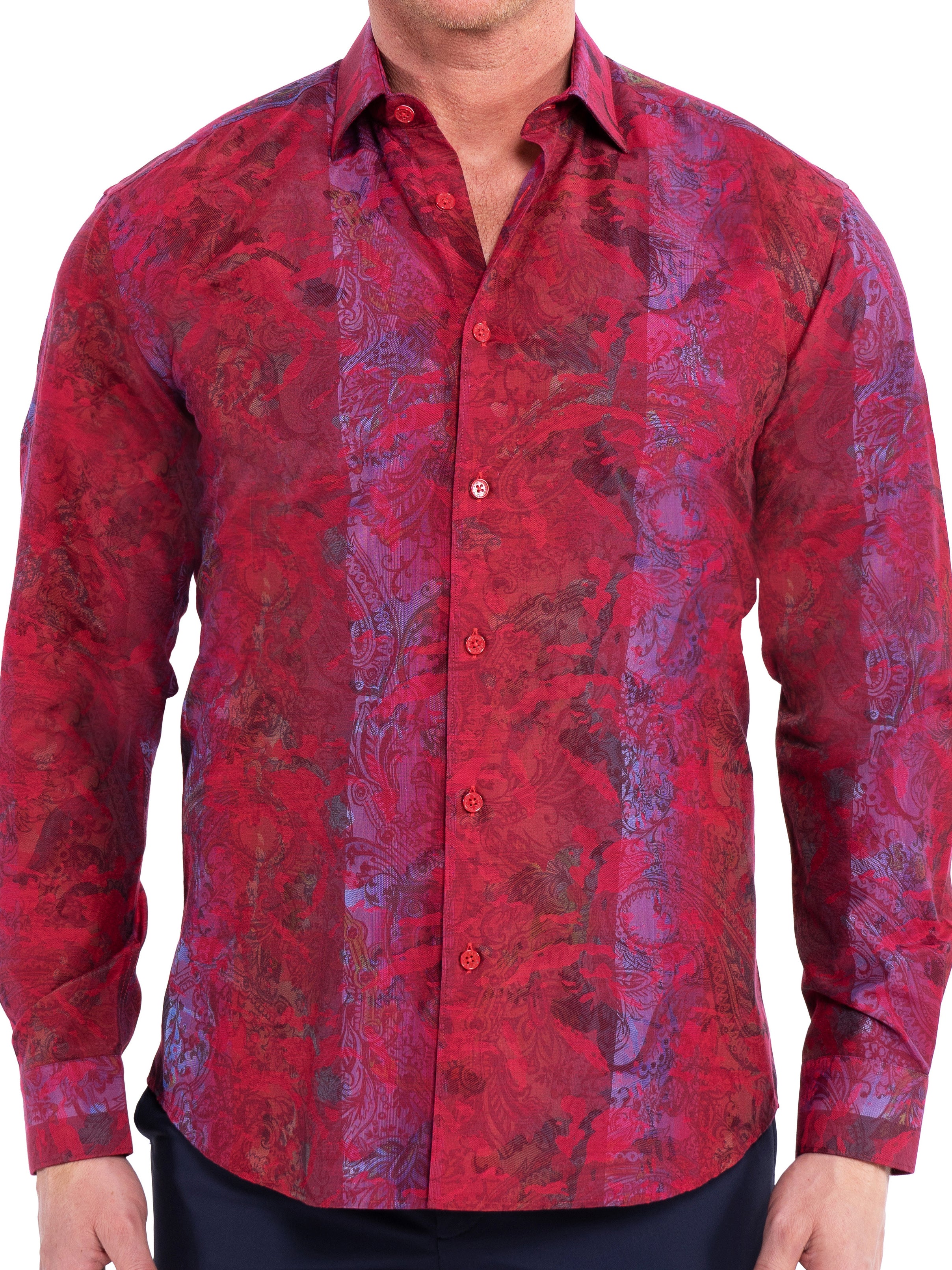 Fibonacci PaisleyIntense Pink