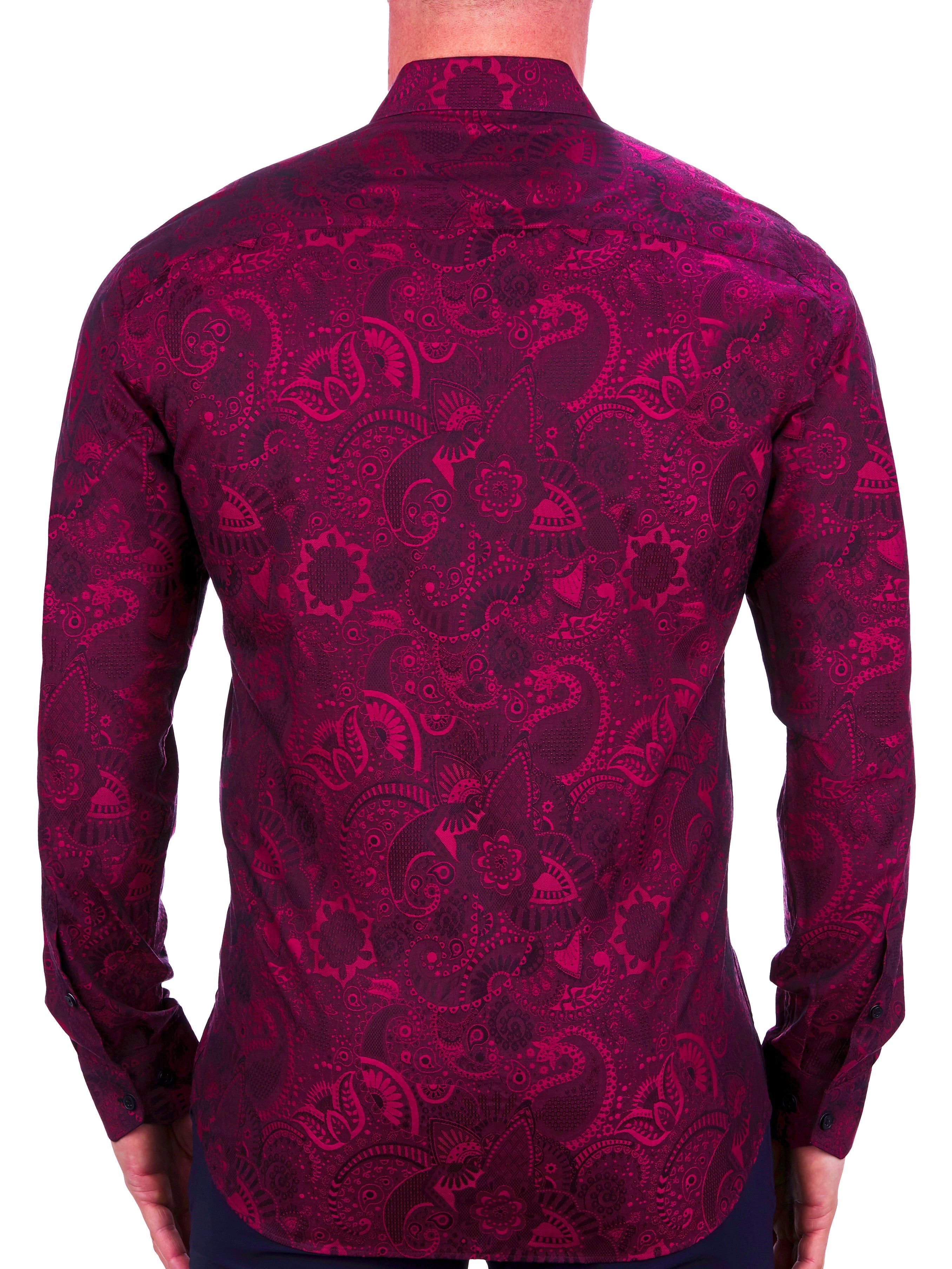 Fibonacci PaisleyRed Red