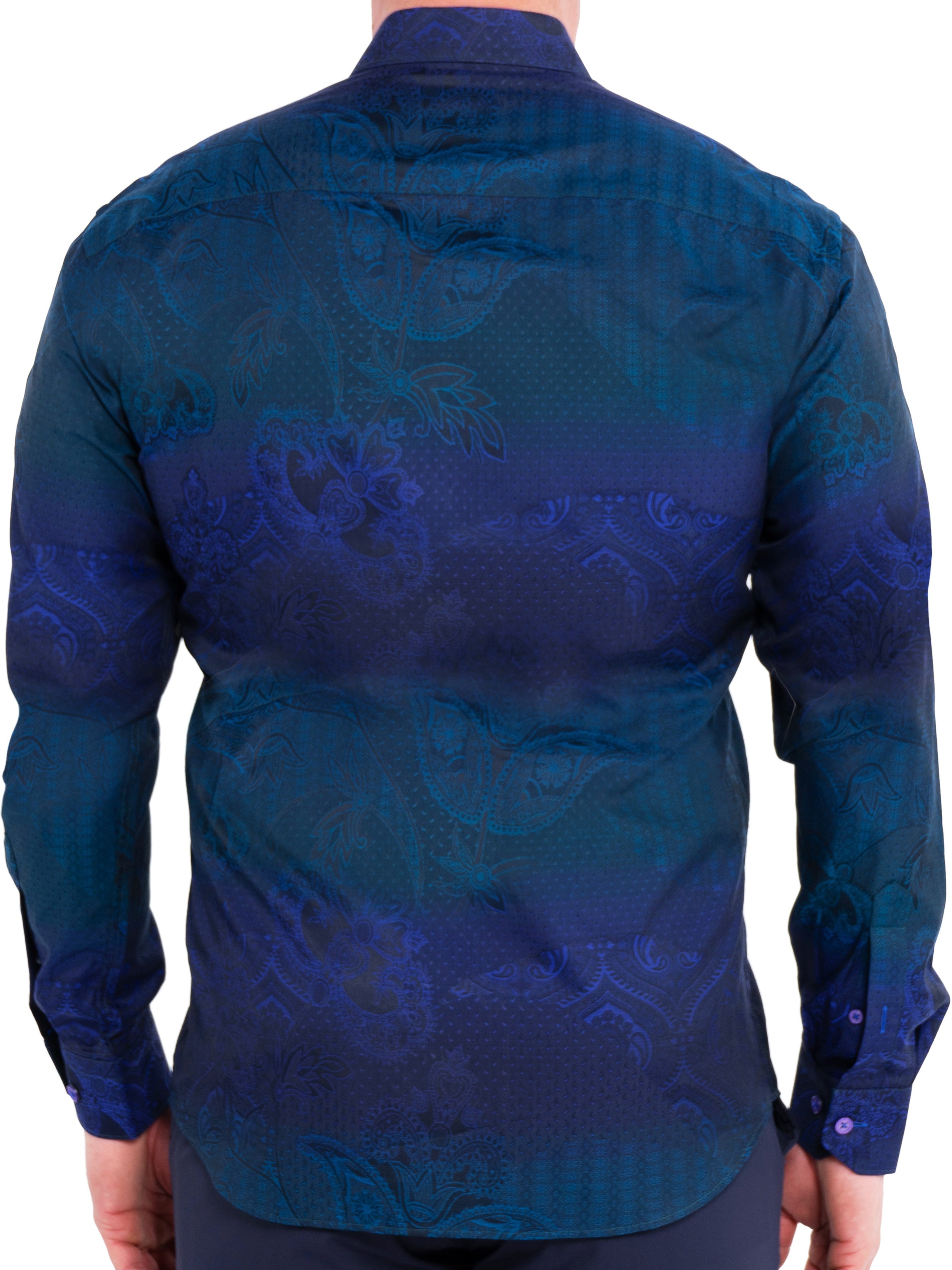 Fibonacci PaisleyShimmer Purple