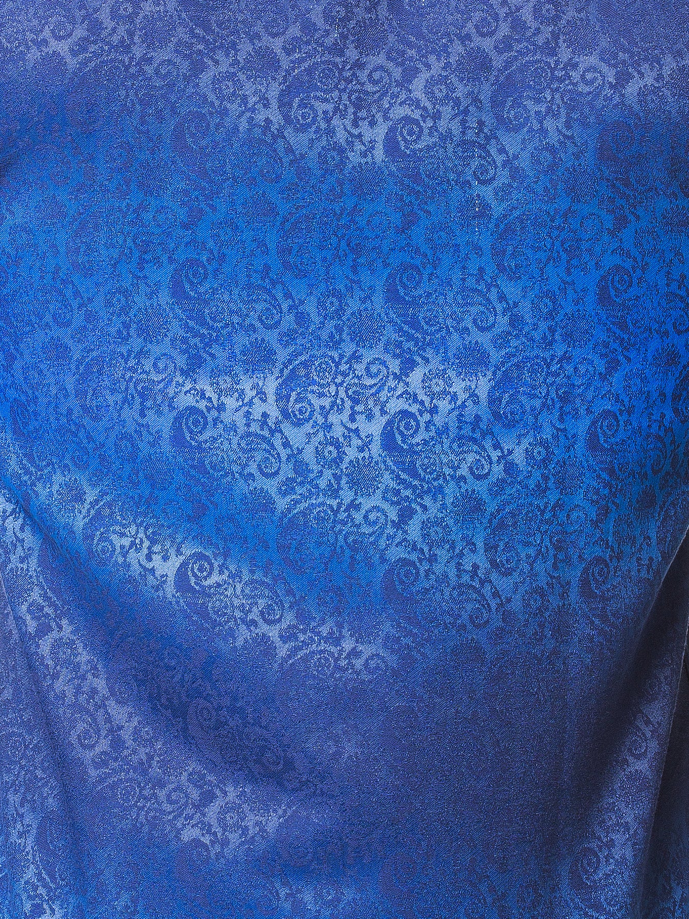 Fibonacci Paisley Navy Degraded