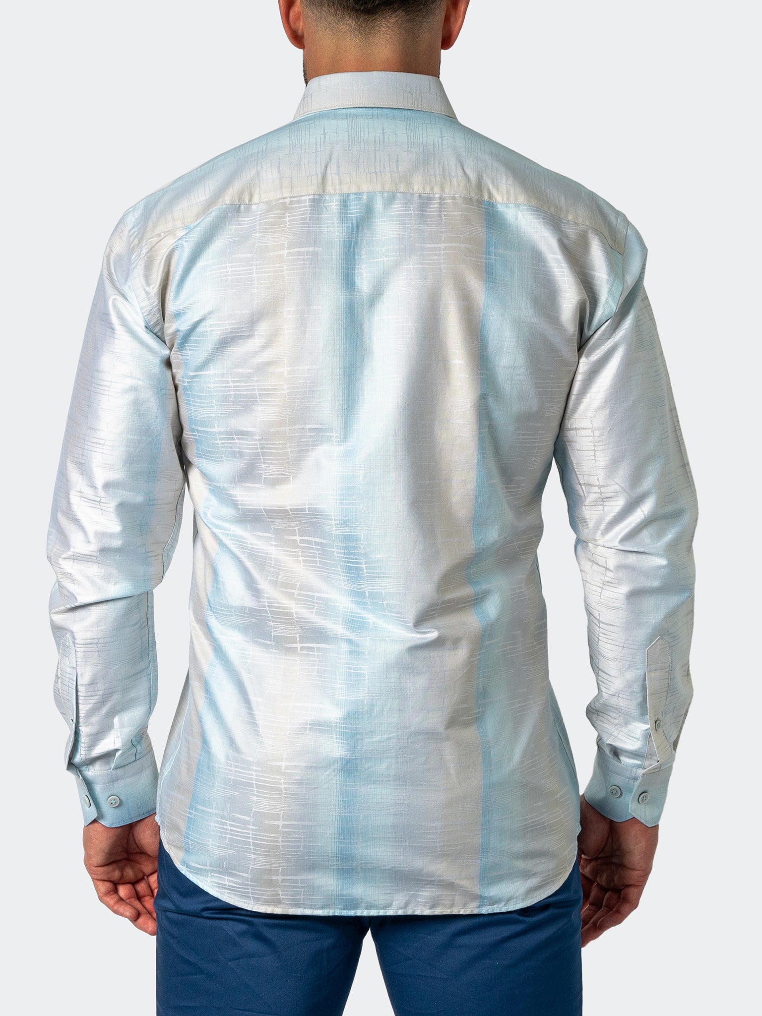 Fibonacci Rain Blue