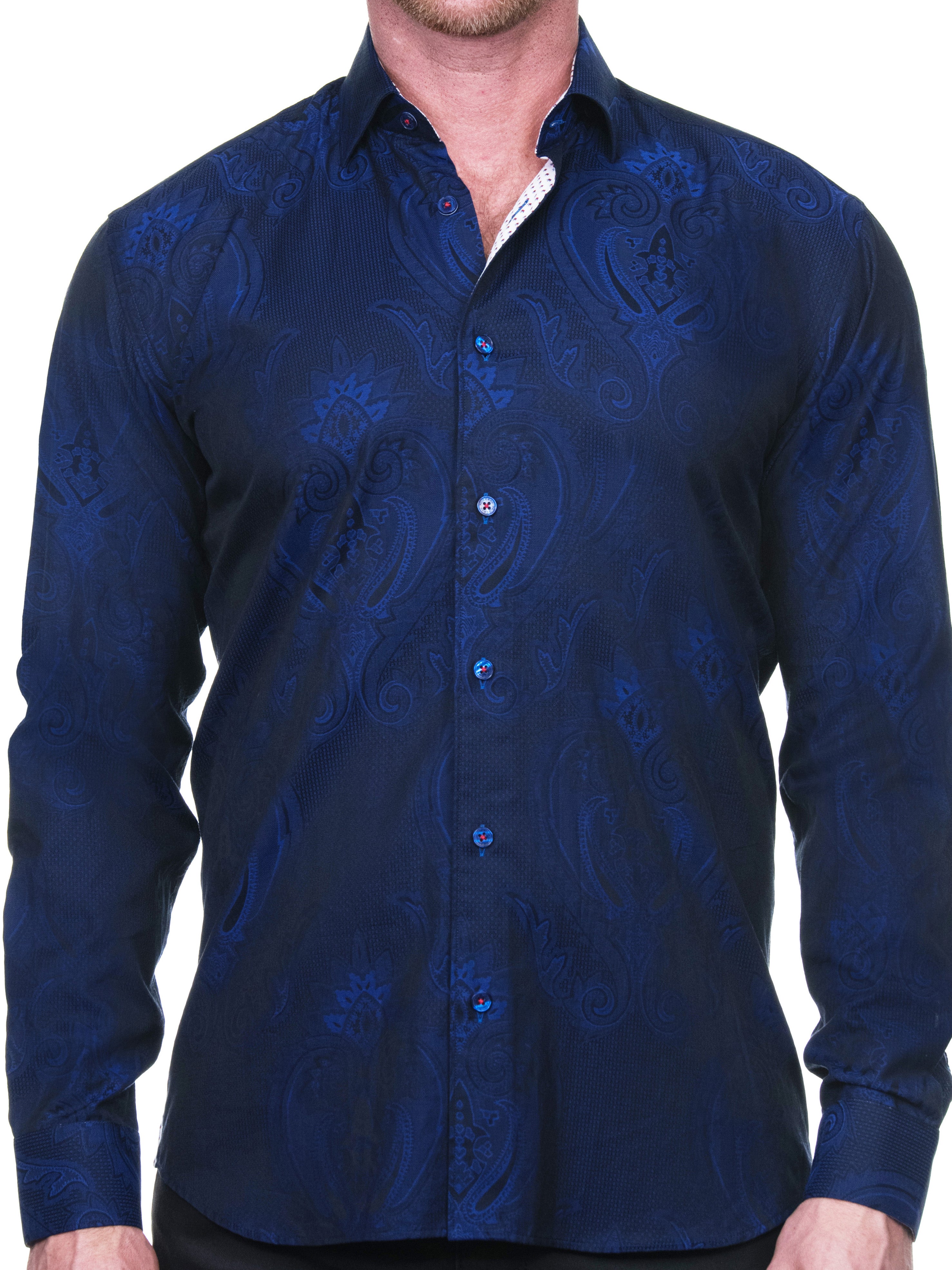 Fibonacci RoyalPaisly Blue