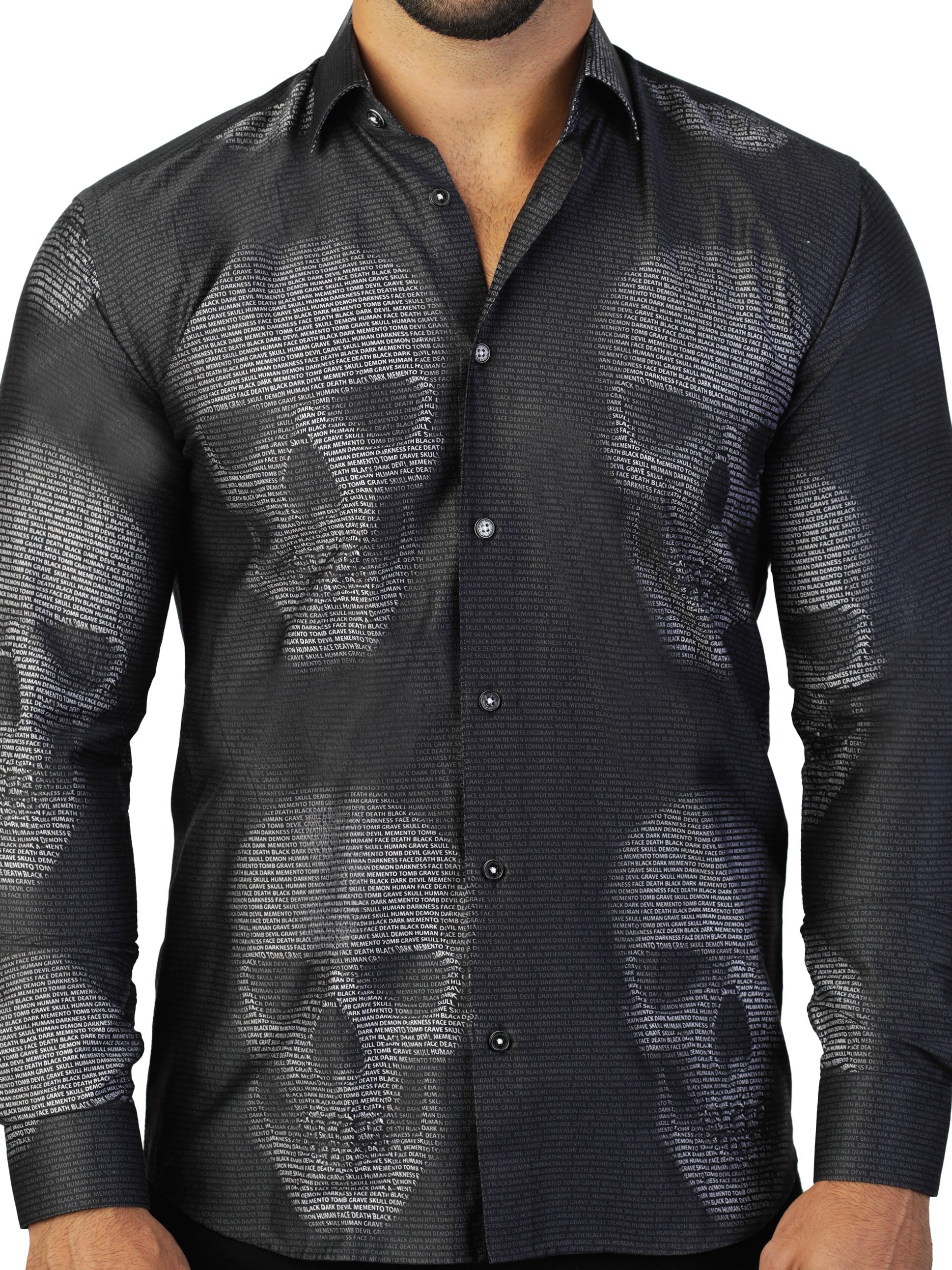 Fibonacci SkullDark Black
