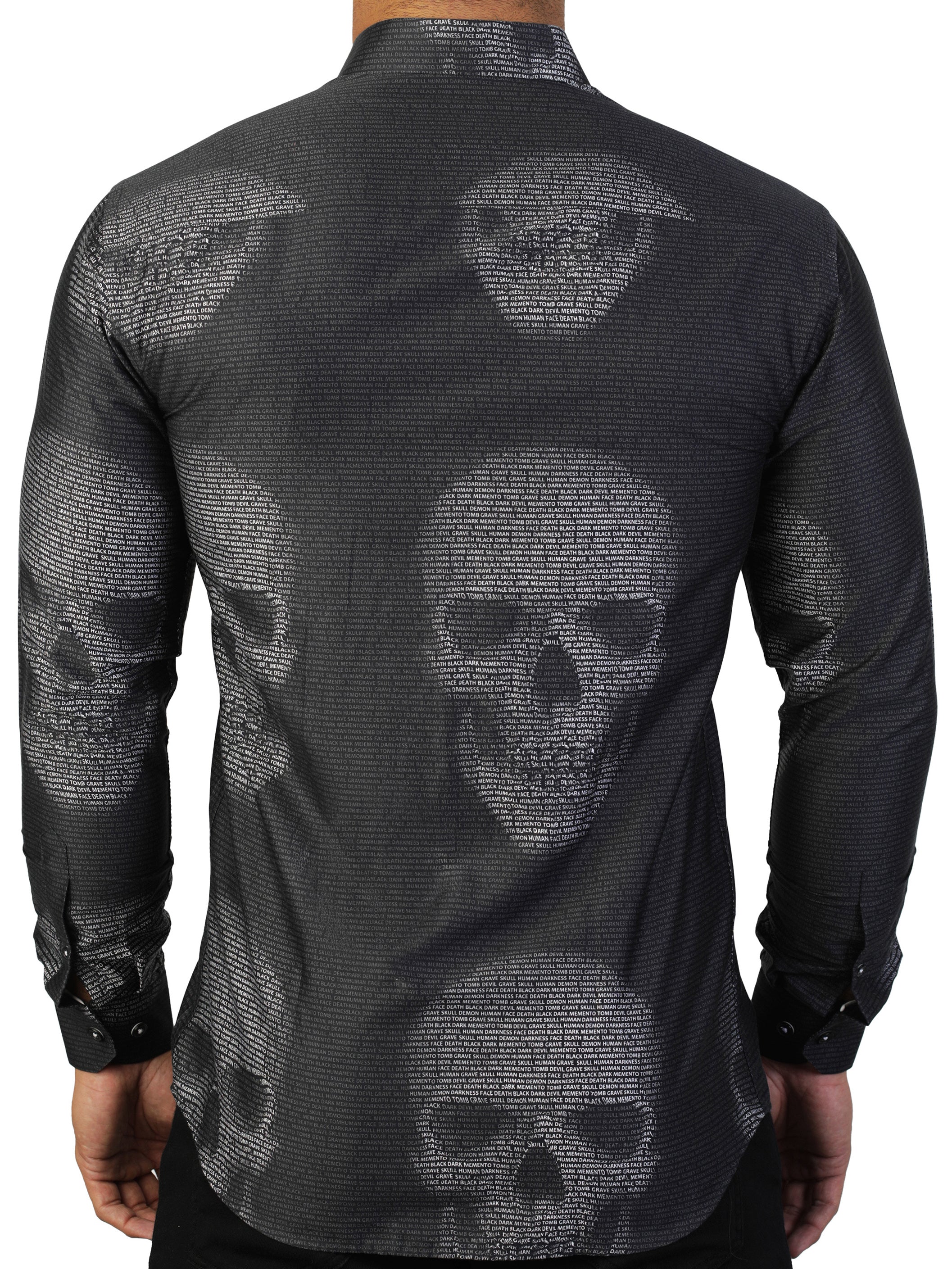 Fibonacci SkullDark Black