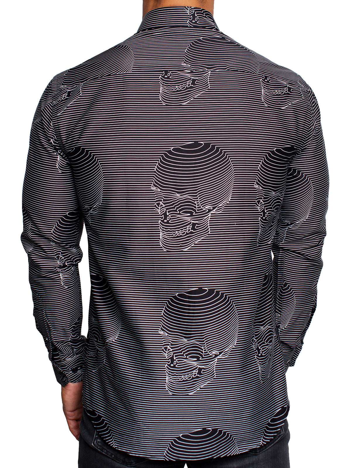 Fibonacci SkullLine Black