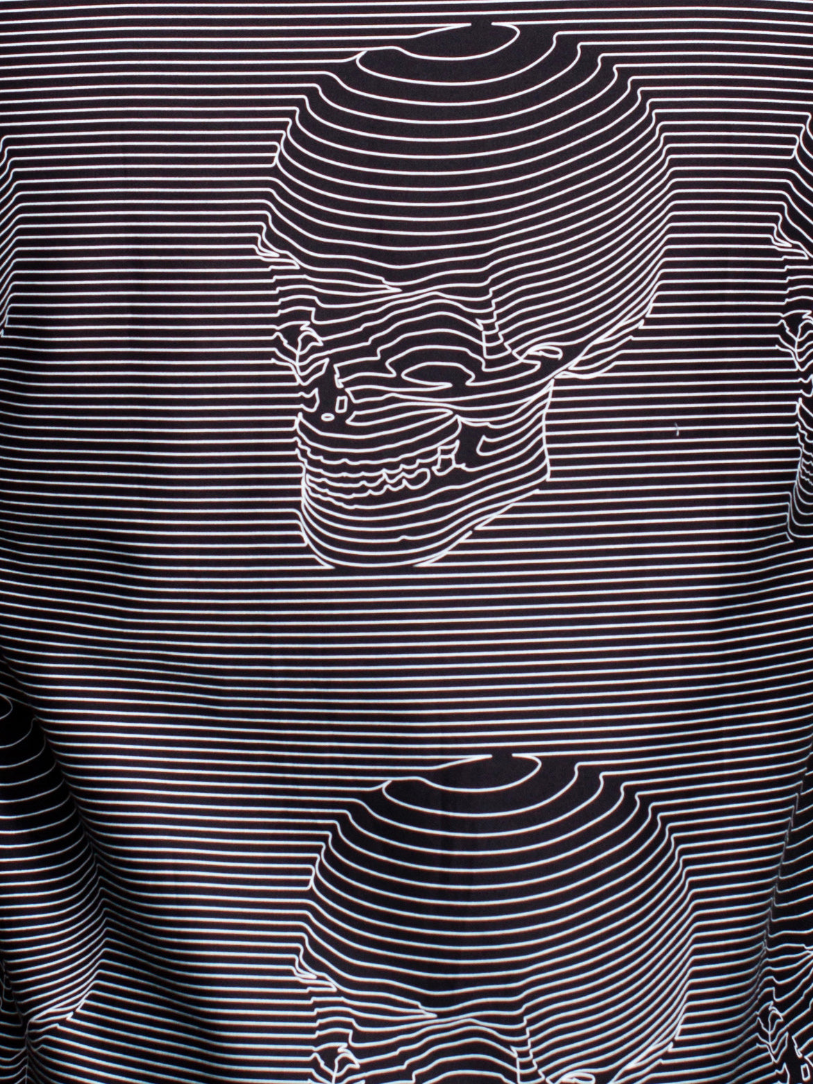 Fibonacci SkullLine Black