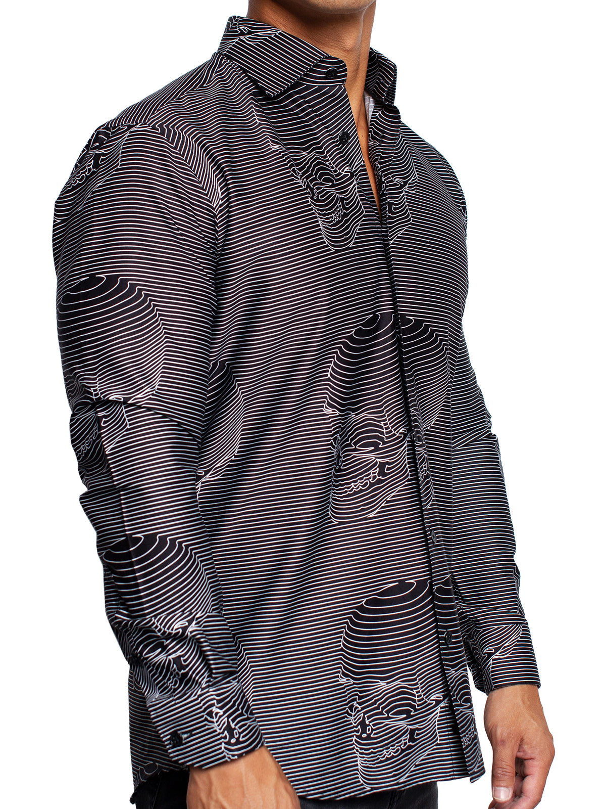 Fibonacci SkullLine Black