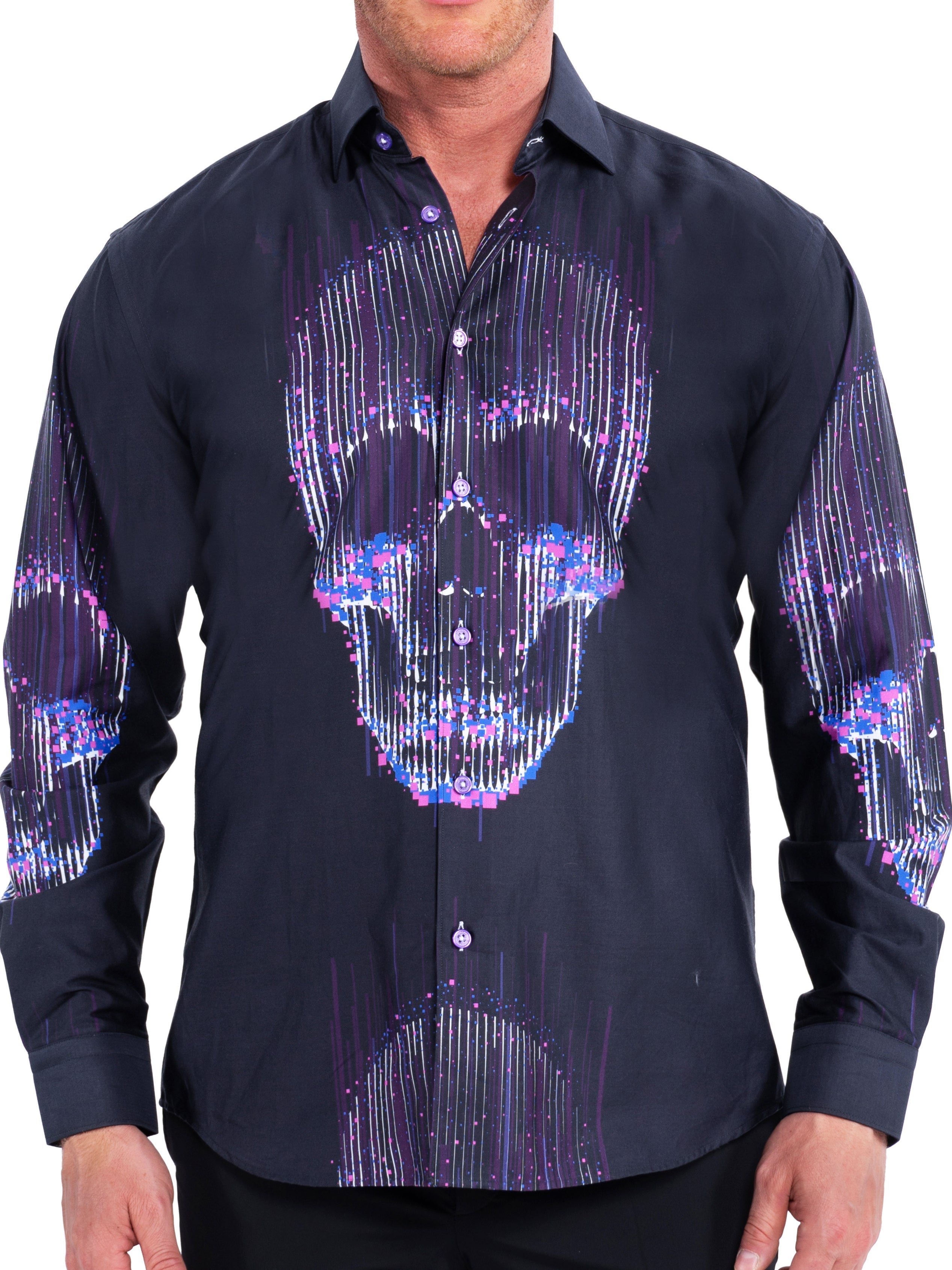 Fibonacci SkullLines Black