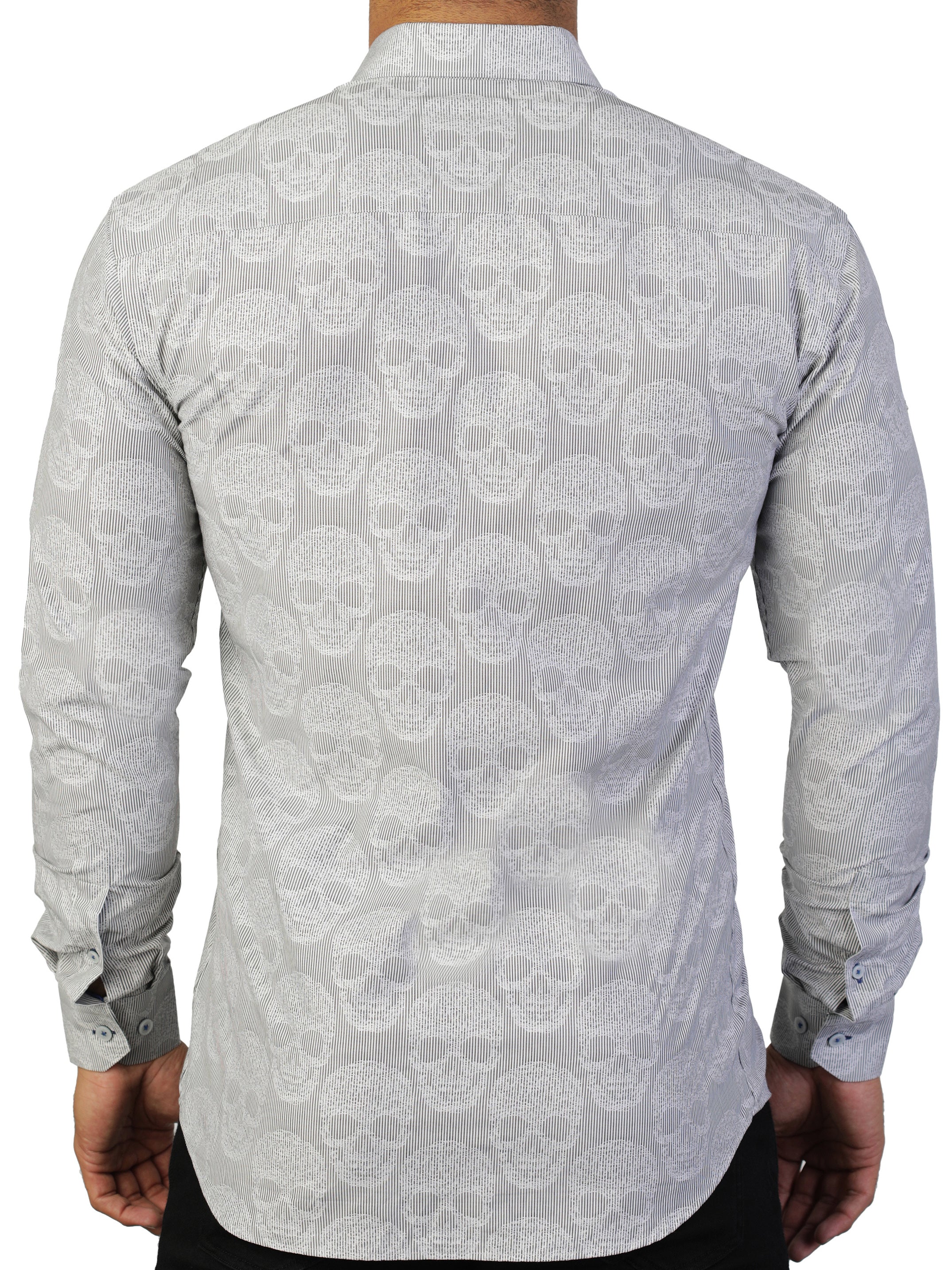 Fibonacci Skull Grey