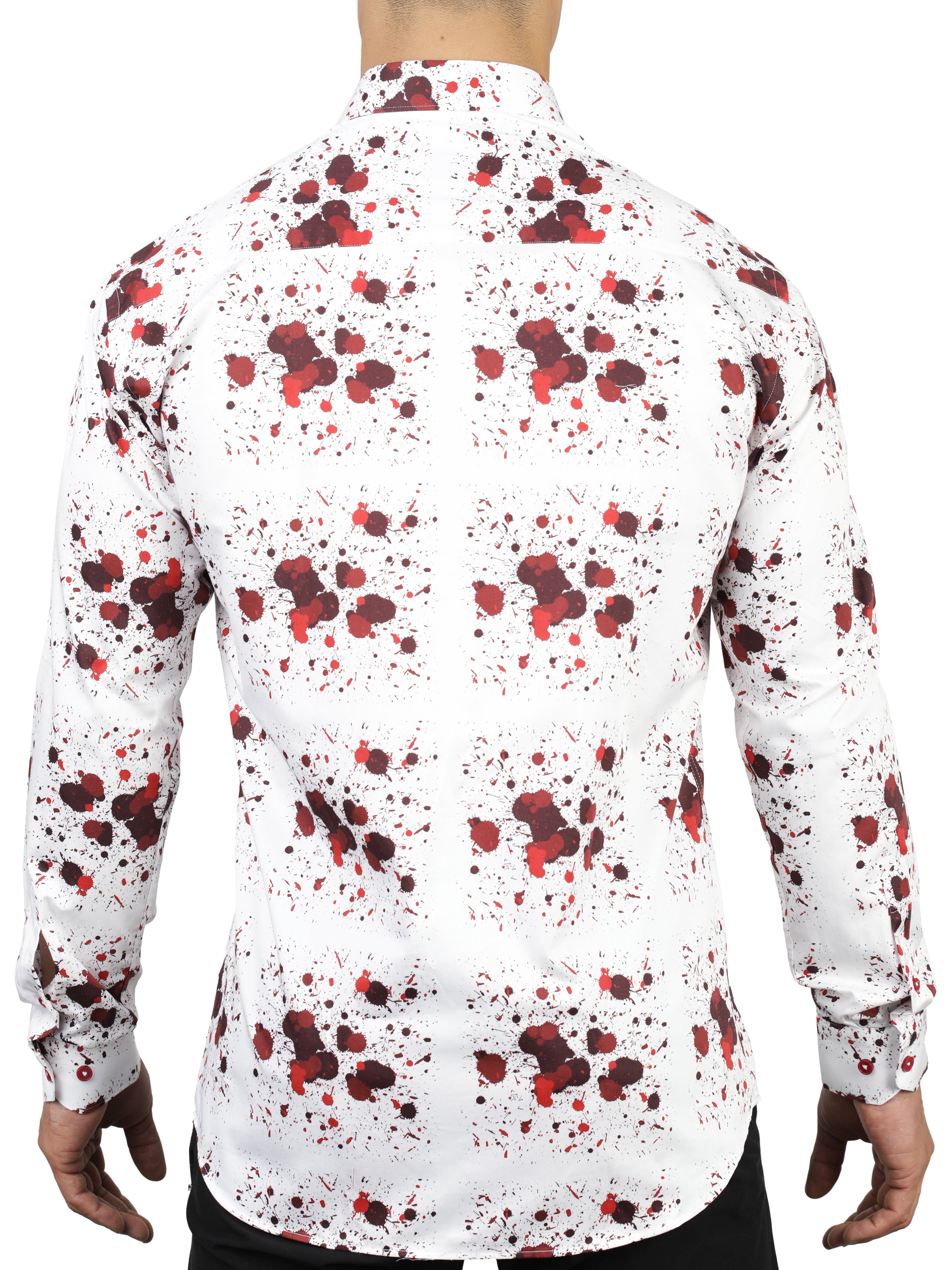 Fibonacci Splash Red