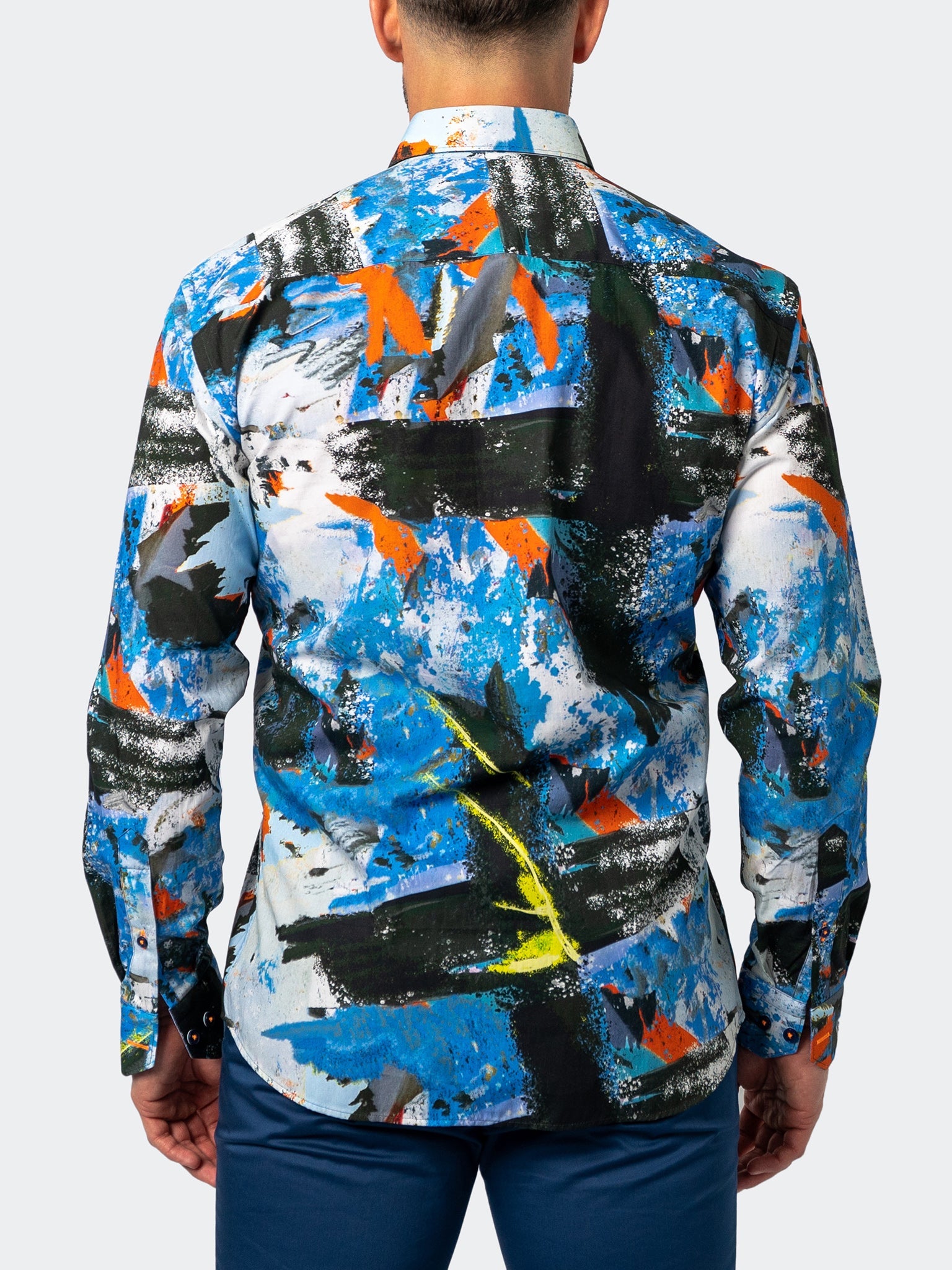 Fibonacci Wavey Blue
