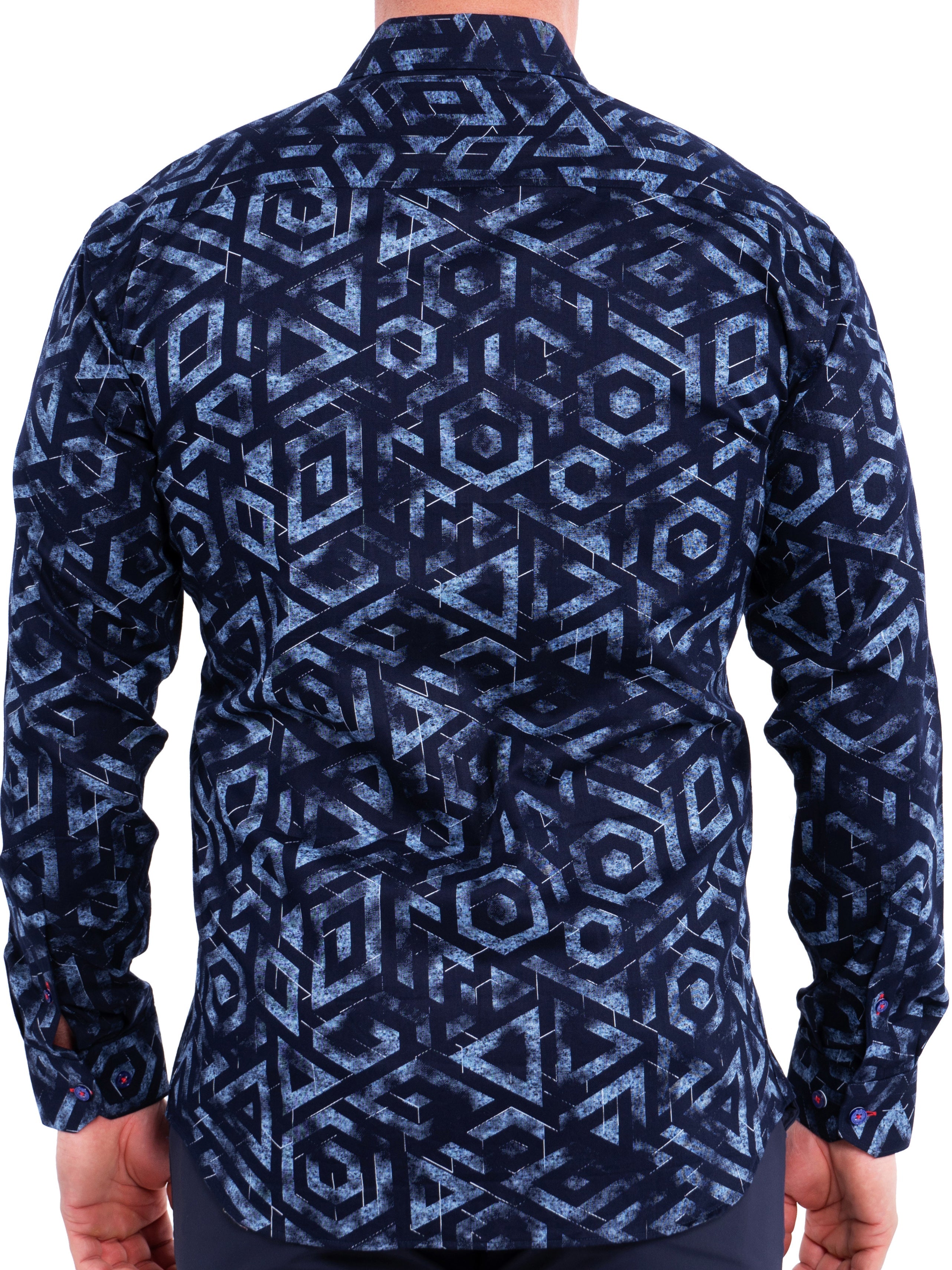 Fibonacci Aspect Blue