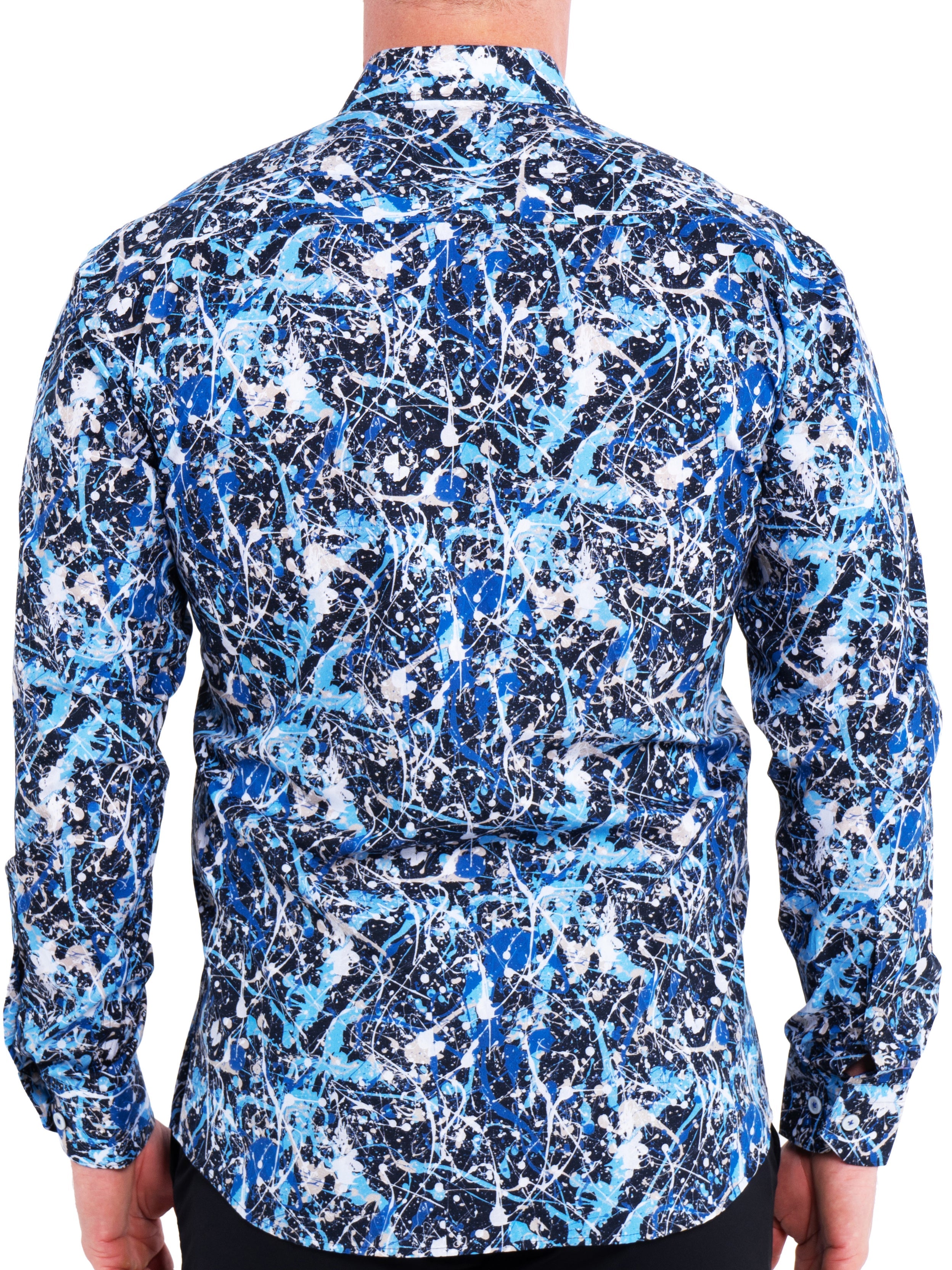 Fibonacci Burst Blue