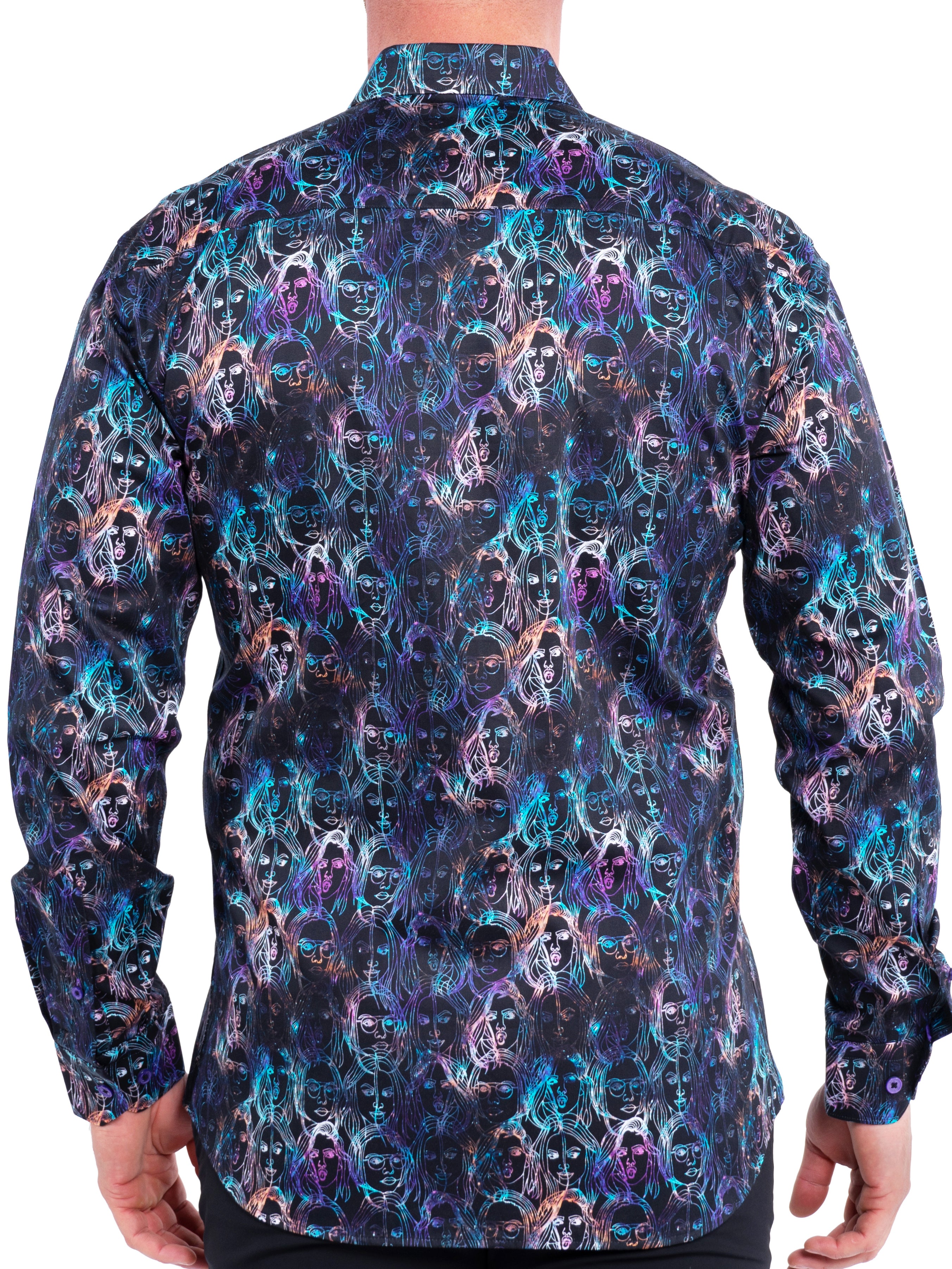 Fibonacci Stock Purple