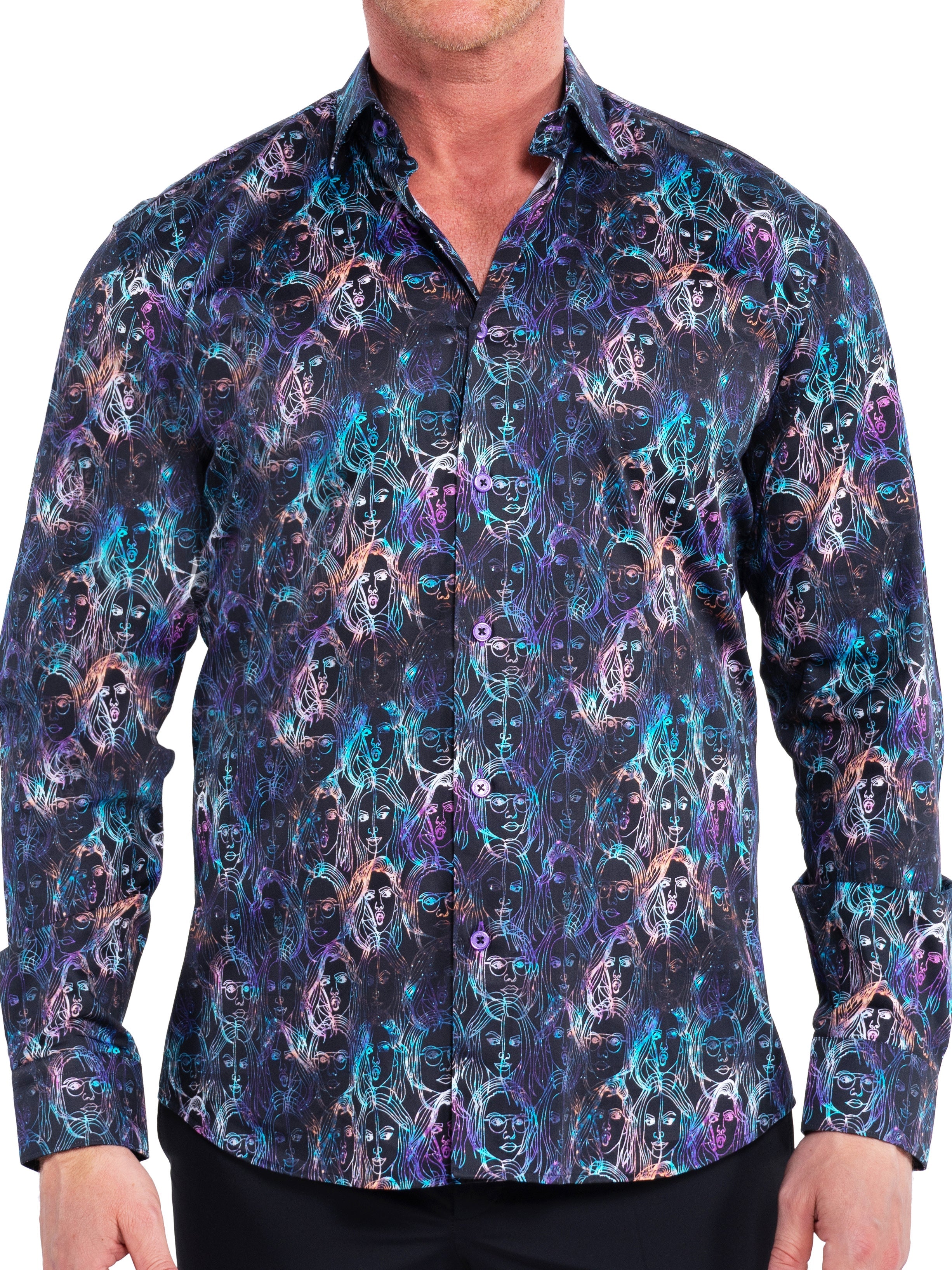 Fibonacci Stock Purple