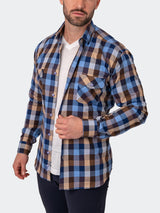 Flannel Checkbrown Brown View-4