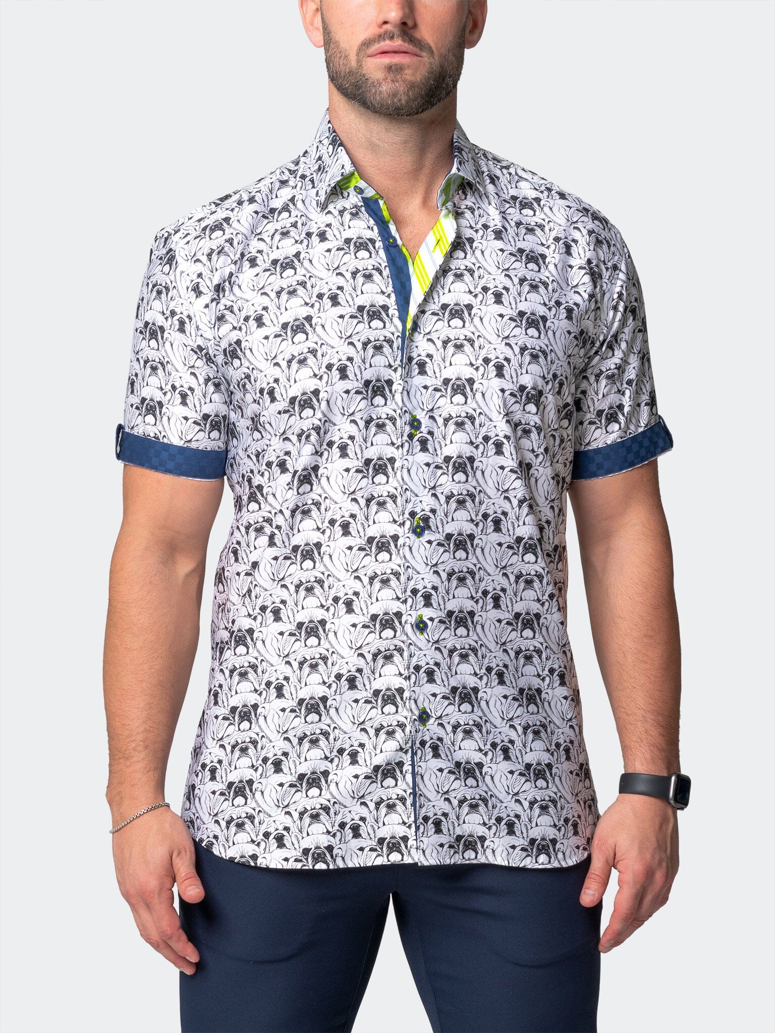 Galileo Bulldog White Shirt