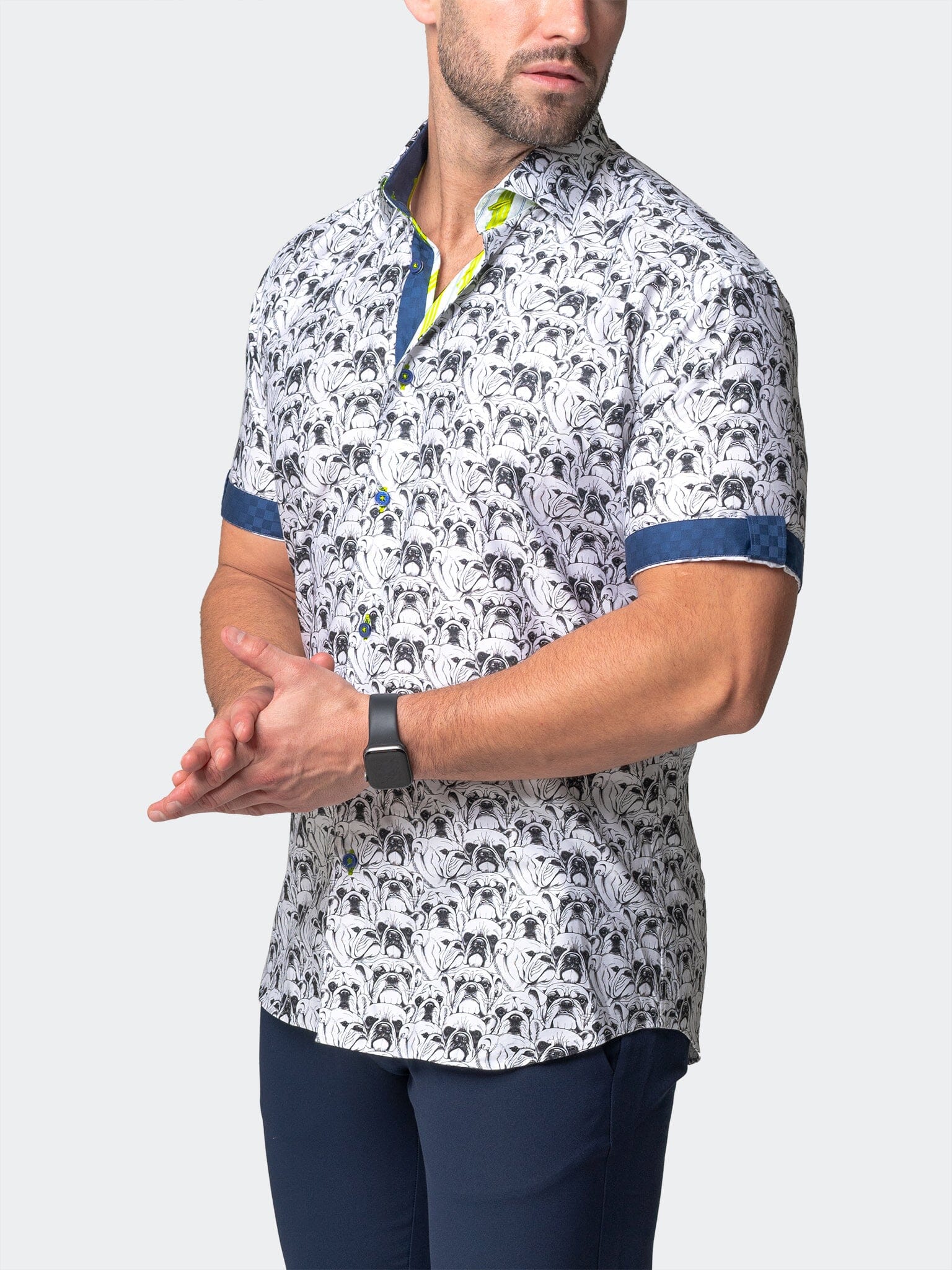 Galileo Bulldog White Shirt