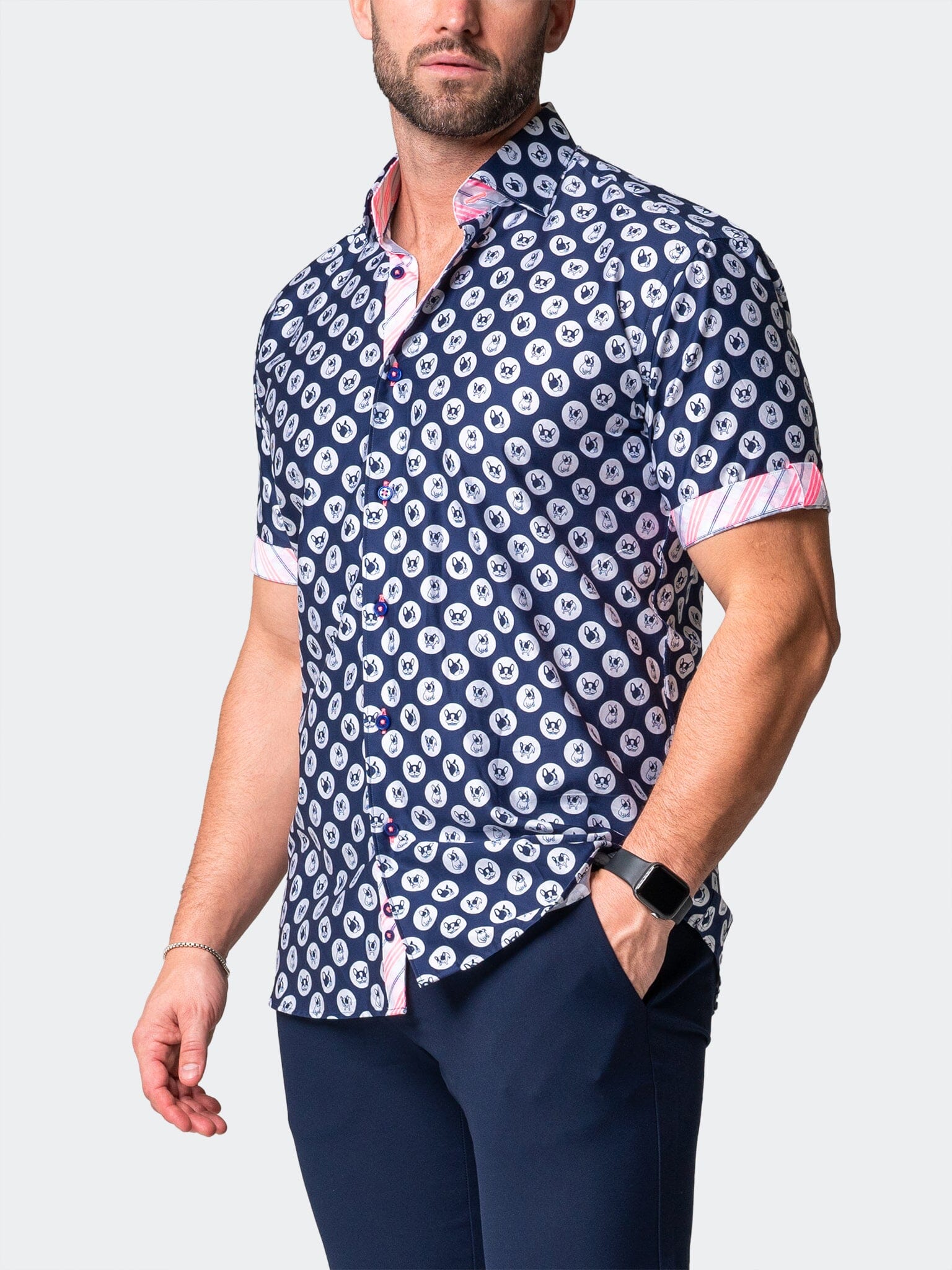Galileo DogDot Blue Shirt