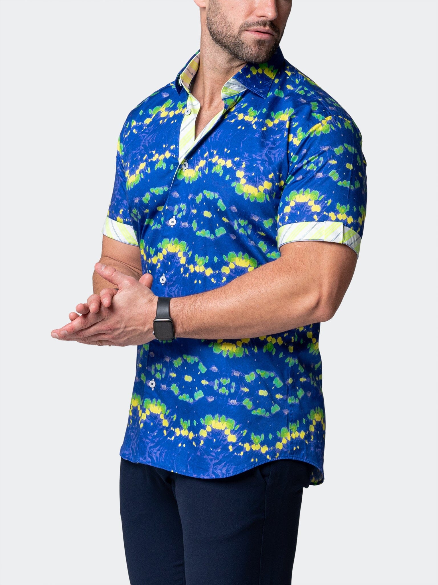 Galileo DyeGreen Blue Shirt
