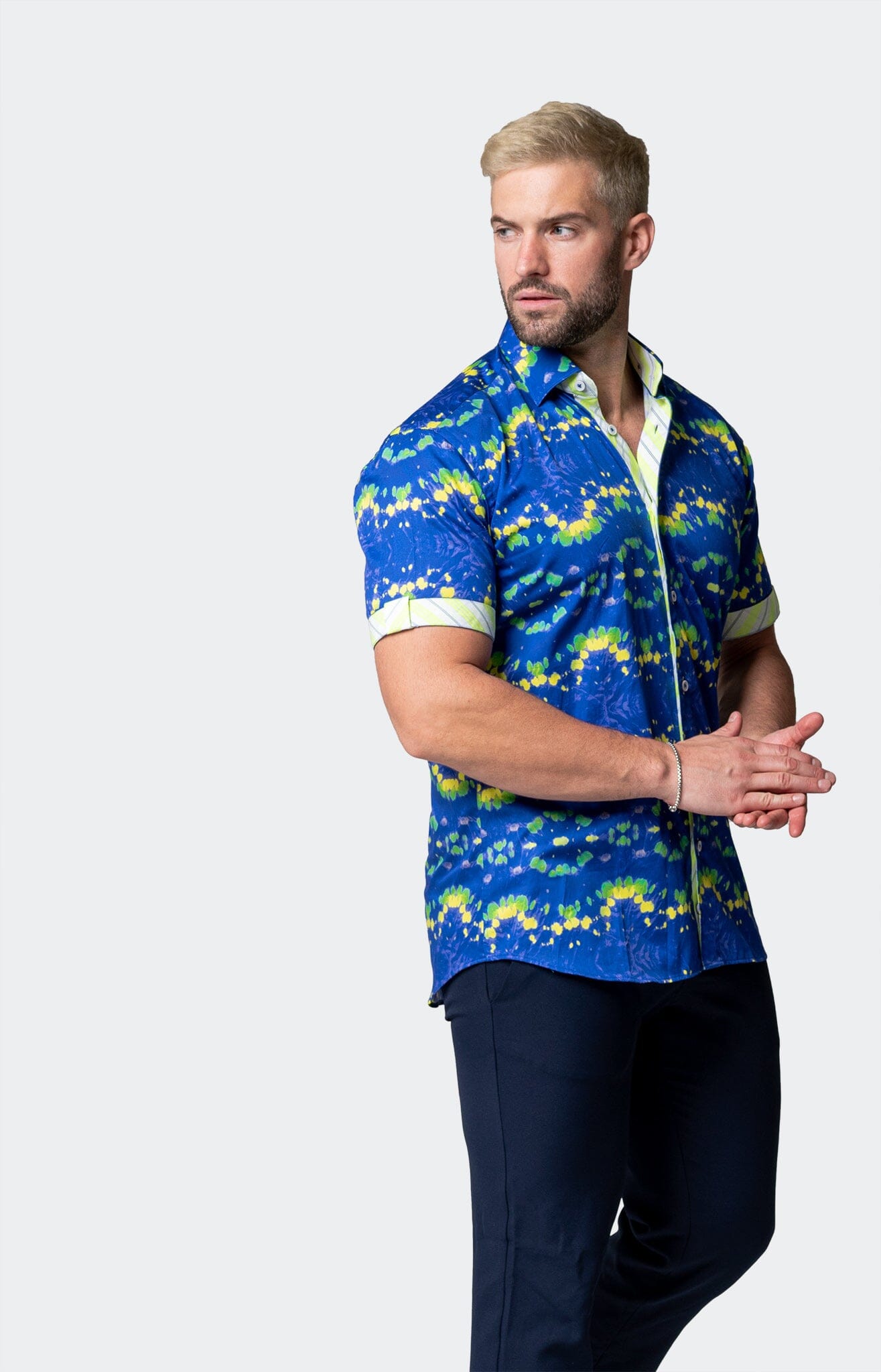 Galileo DyeGreen Blue Shirt