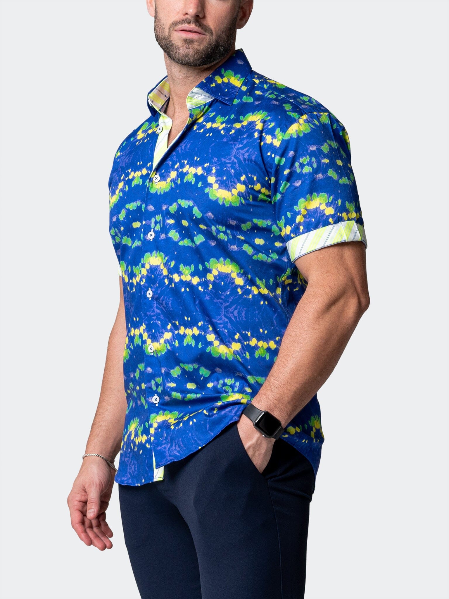Galileo DyeGreen Blue Shirt