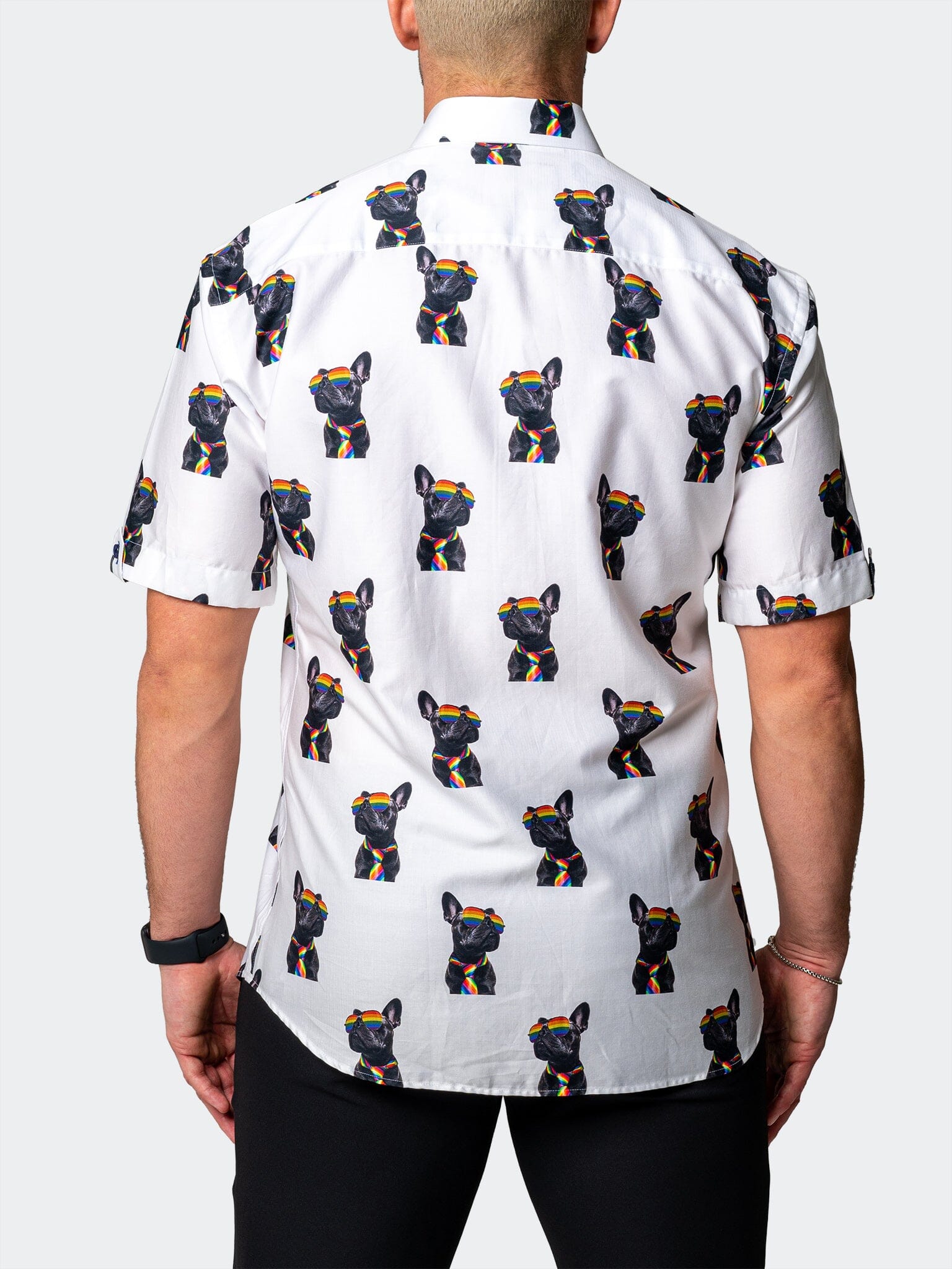 Galileo GlassesDog White Shirt