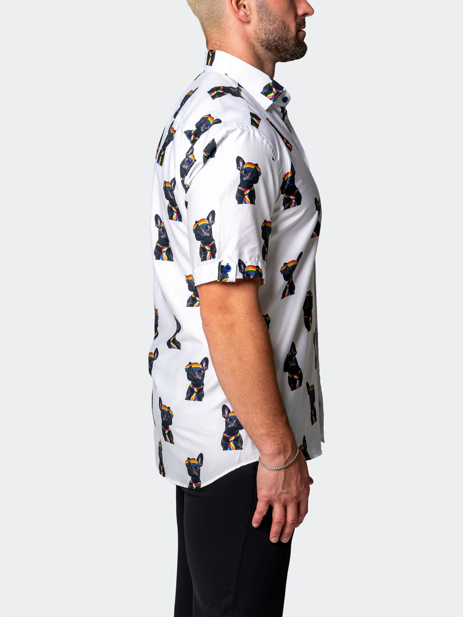 Galileo GlassesDog White Shirt