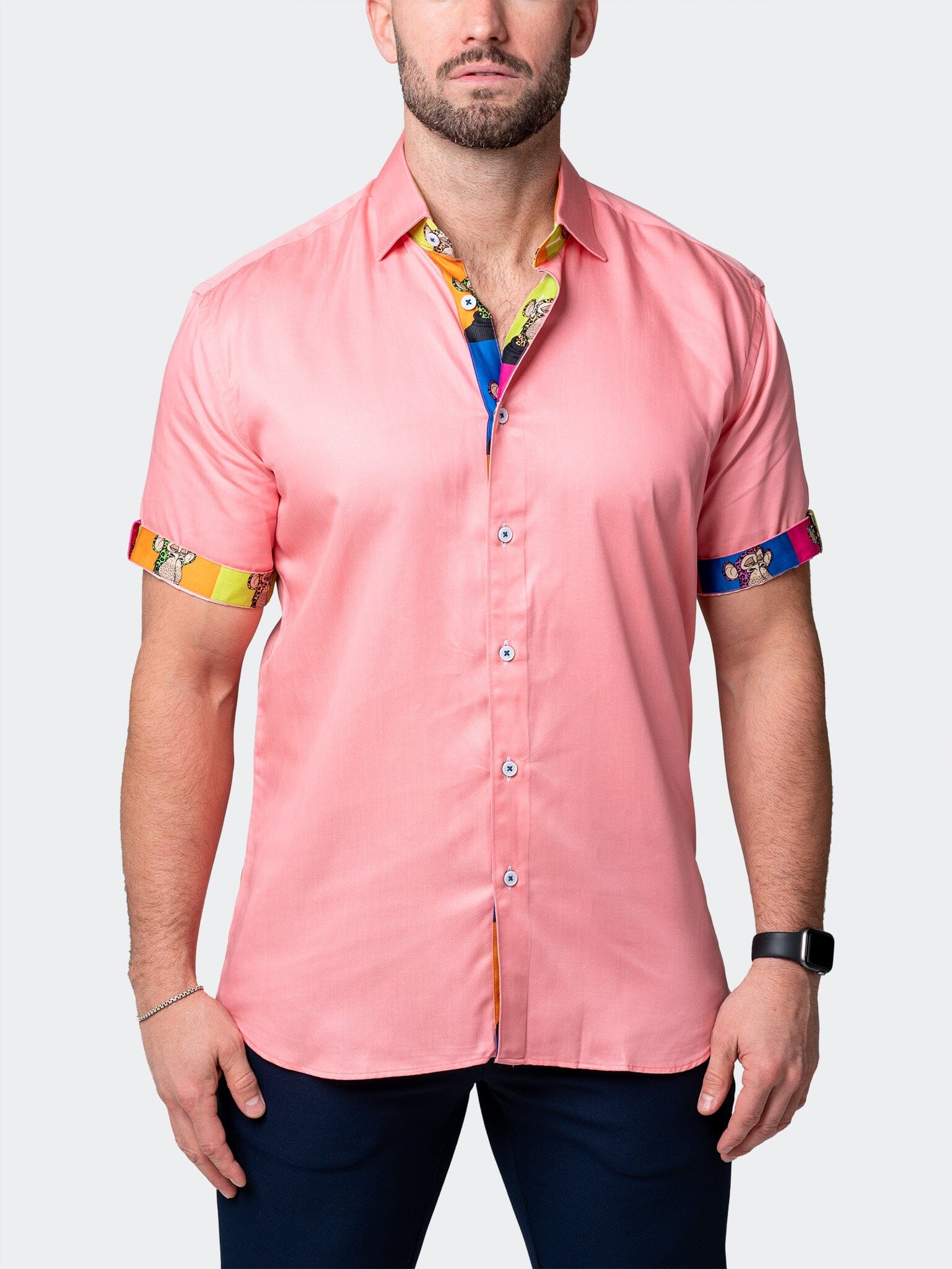 Galileo Pazole Pink Shirt