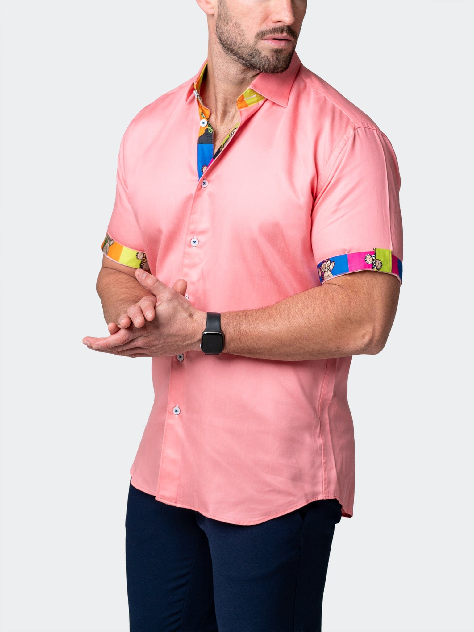 Galileo Pazole Pink Shirt