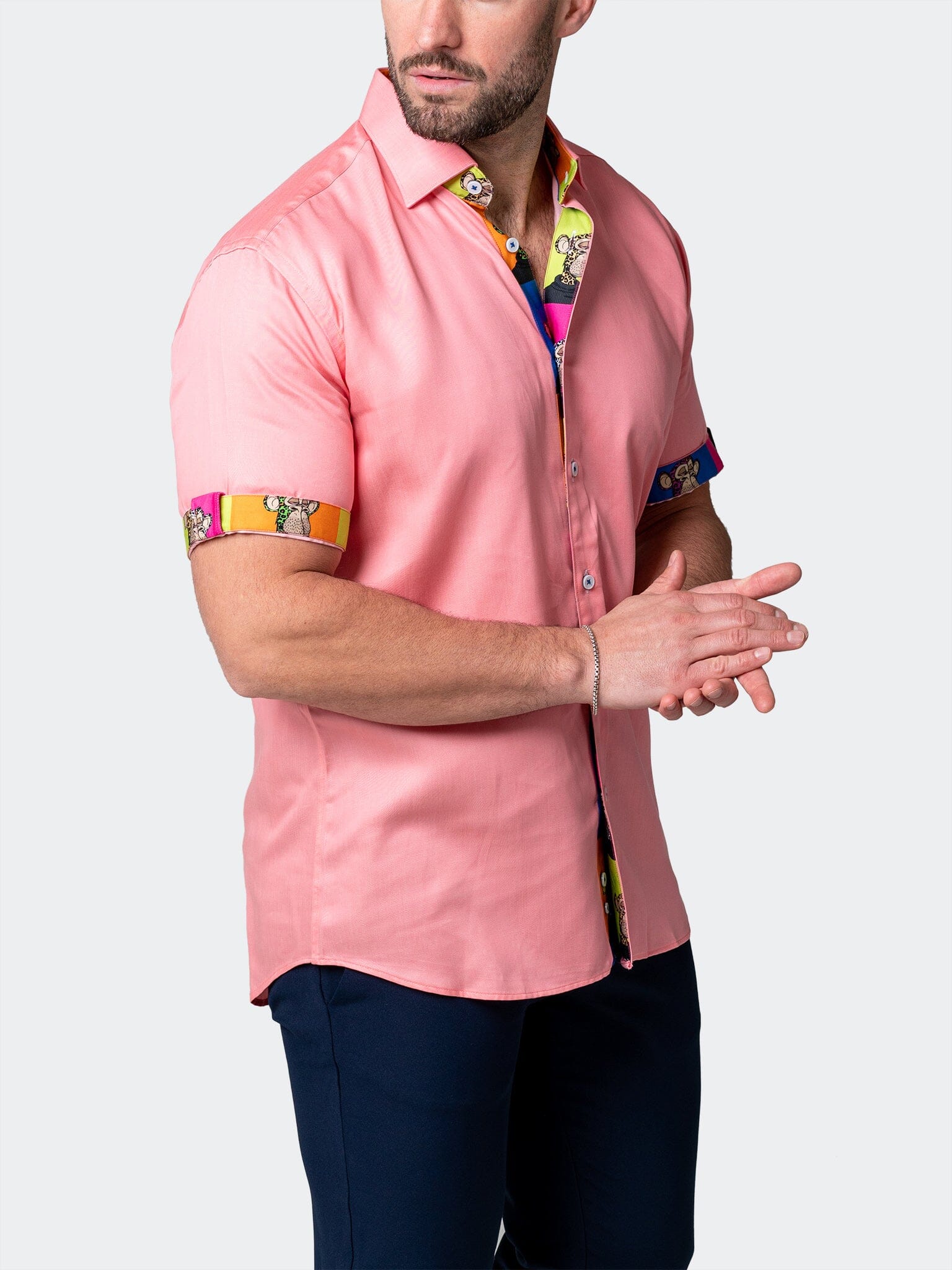 Galileo Pazole Pink Shirt