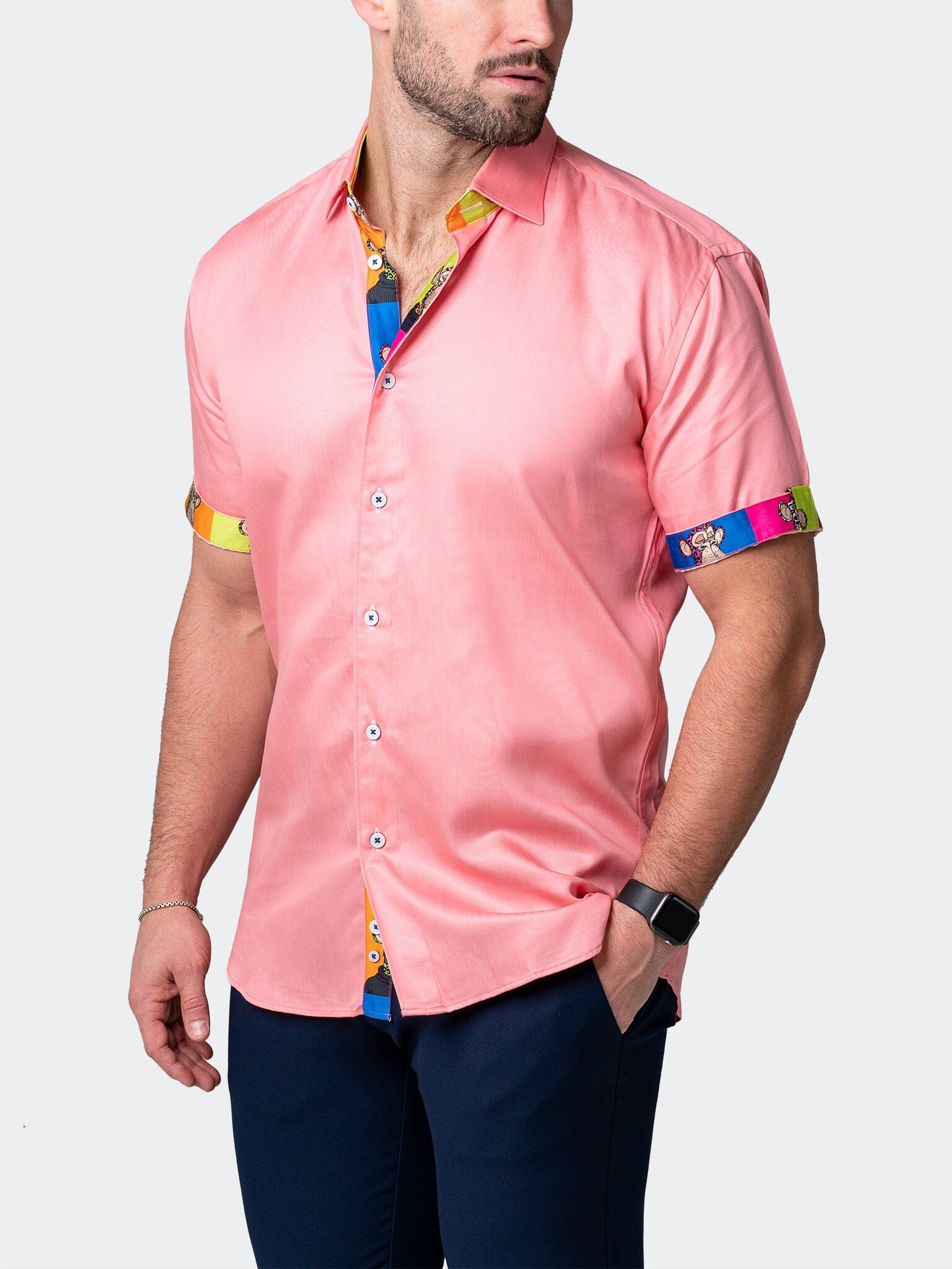 Galileo Pazole Pink Shirt