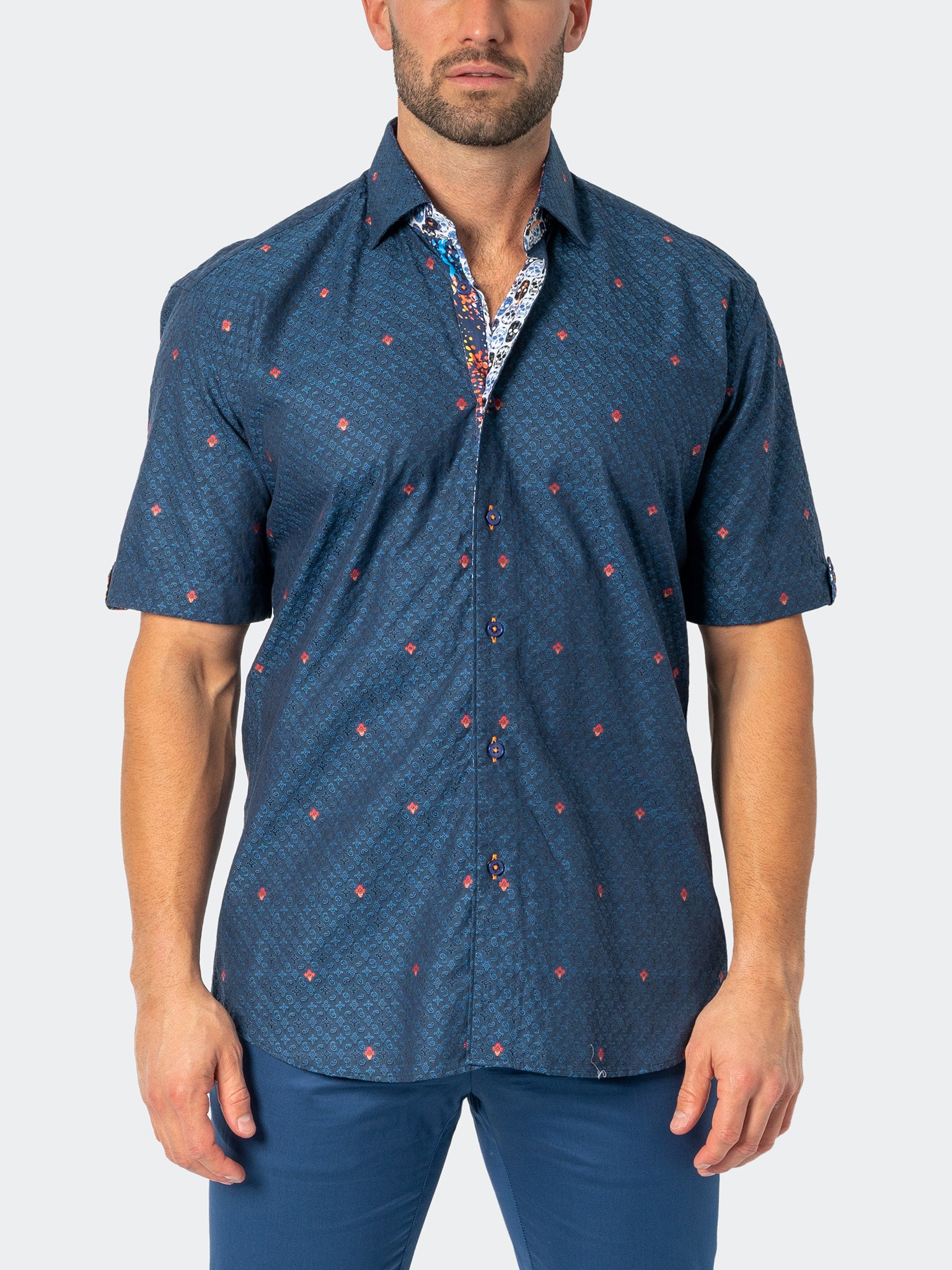 Perm Galileo IconMulti Blue Shirt