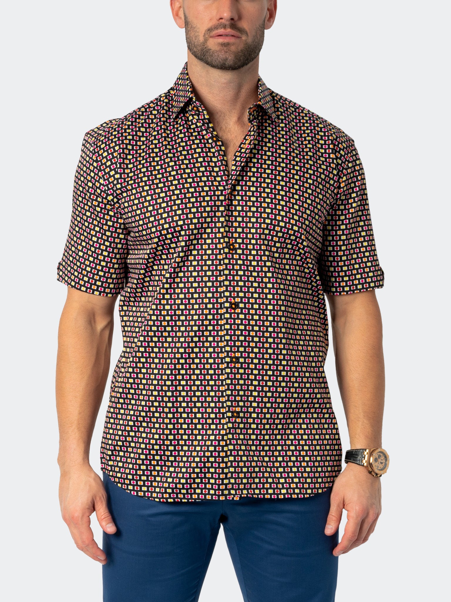 Galileo MultiCircle Black Shirt