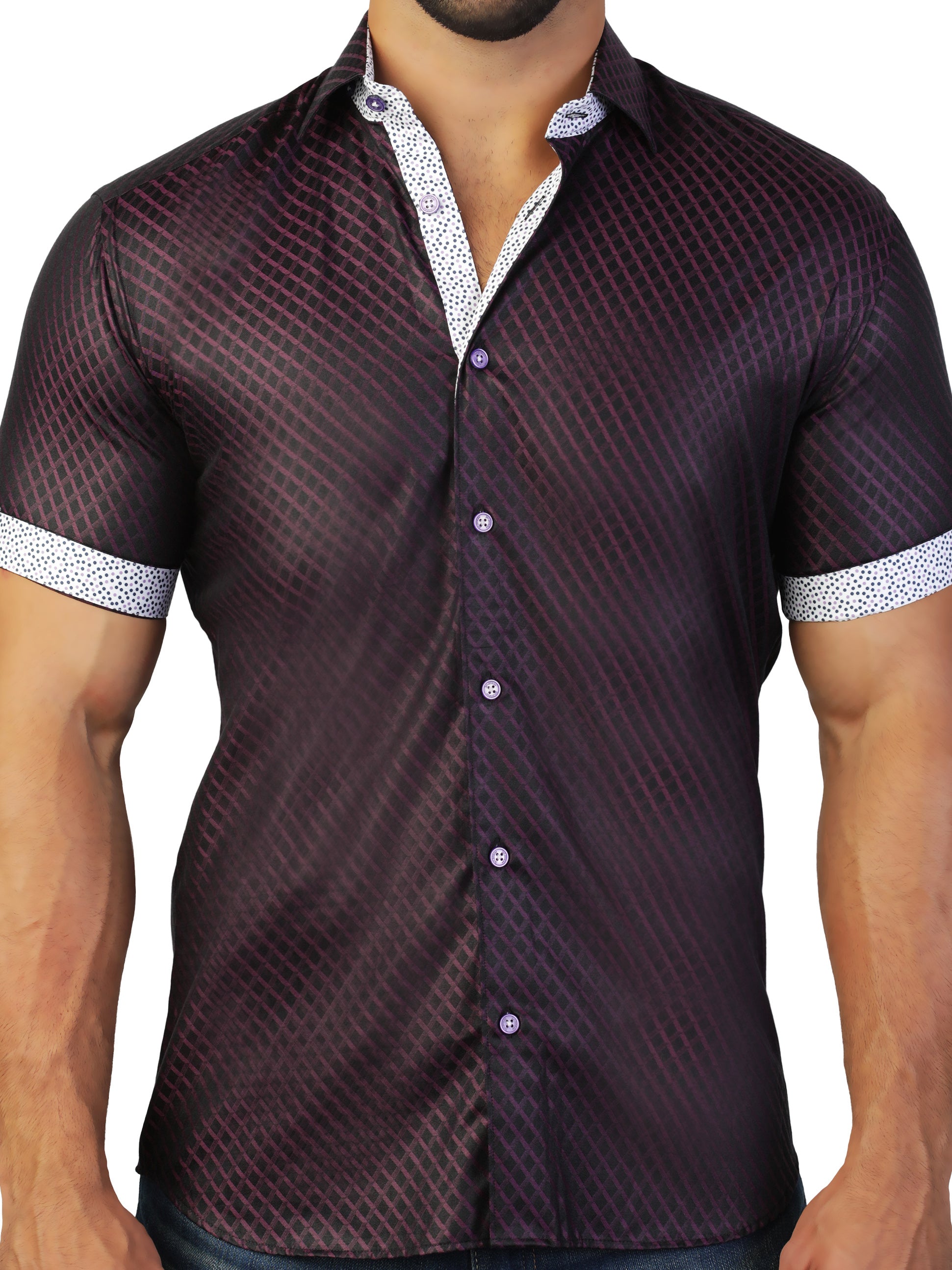 Galileo Zigzag Black Shirt