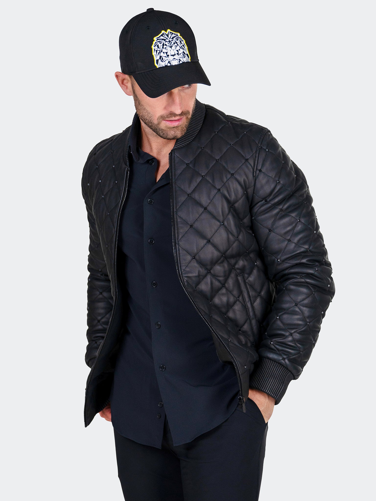Hat Whitelion Black