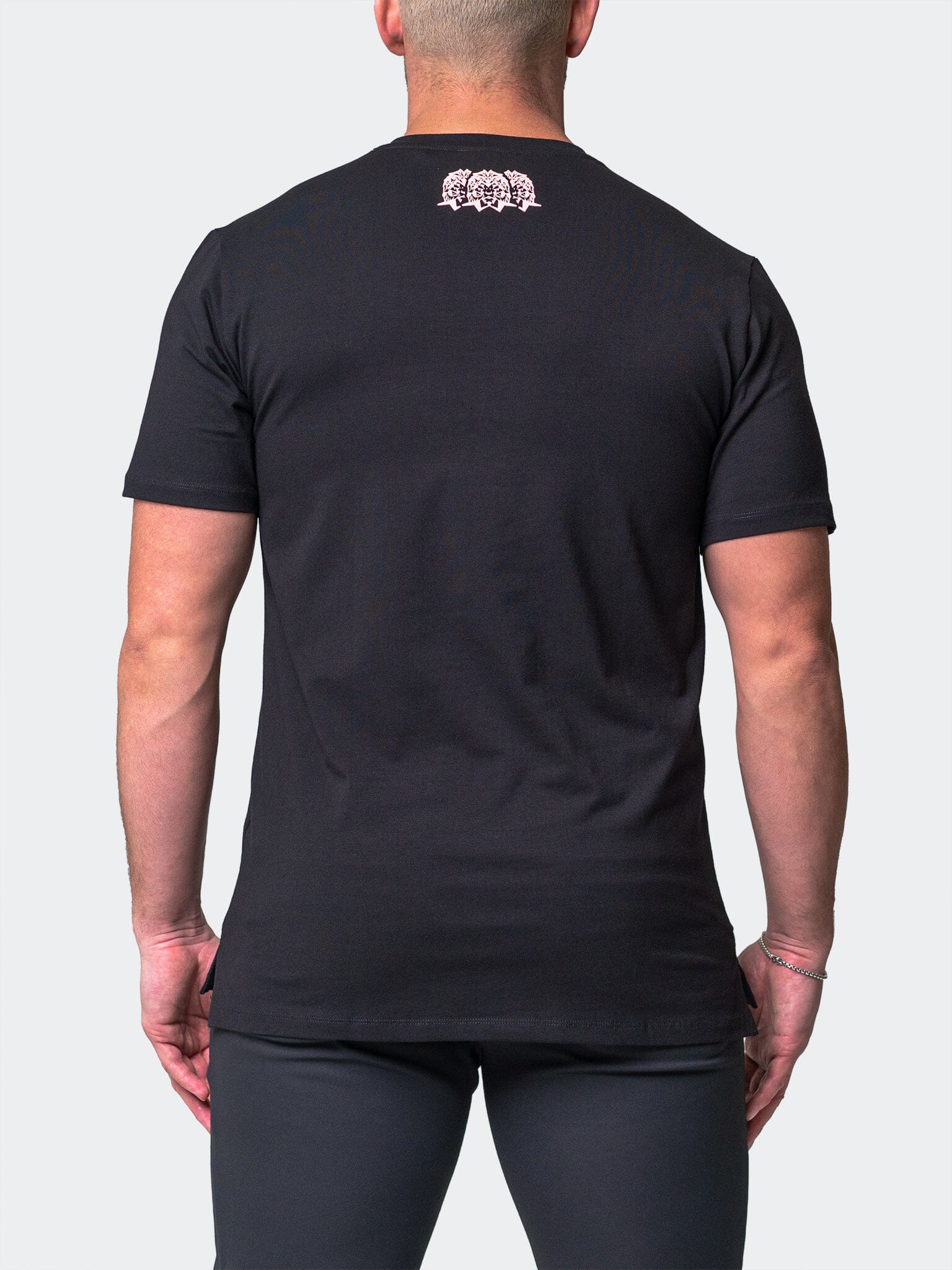 Core Black Henley Shirt