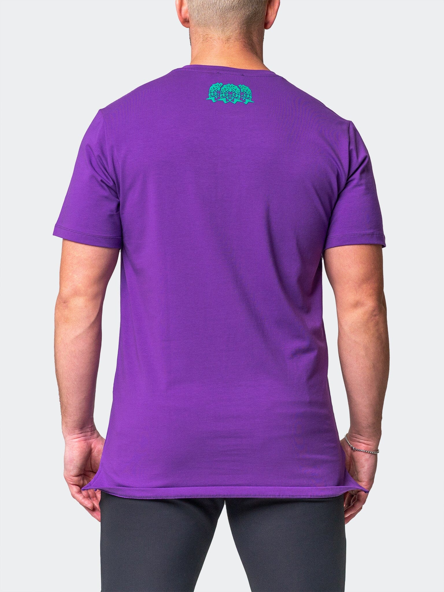 Core Purple Henley Shirt