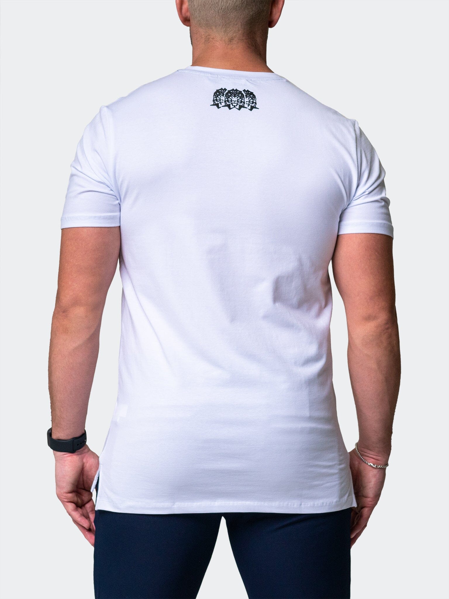 Perm Henley Core White