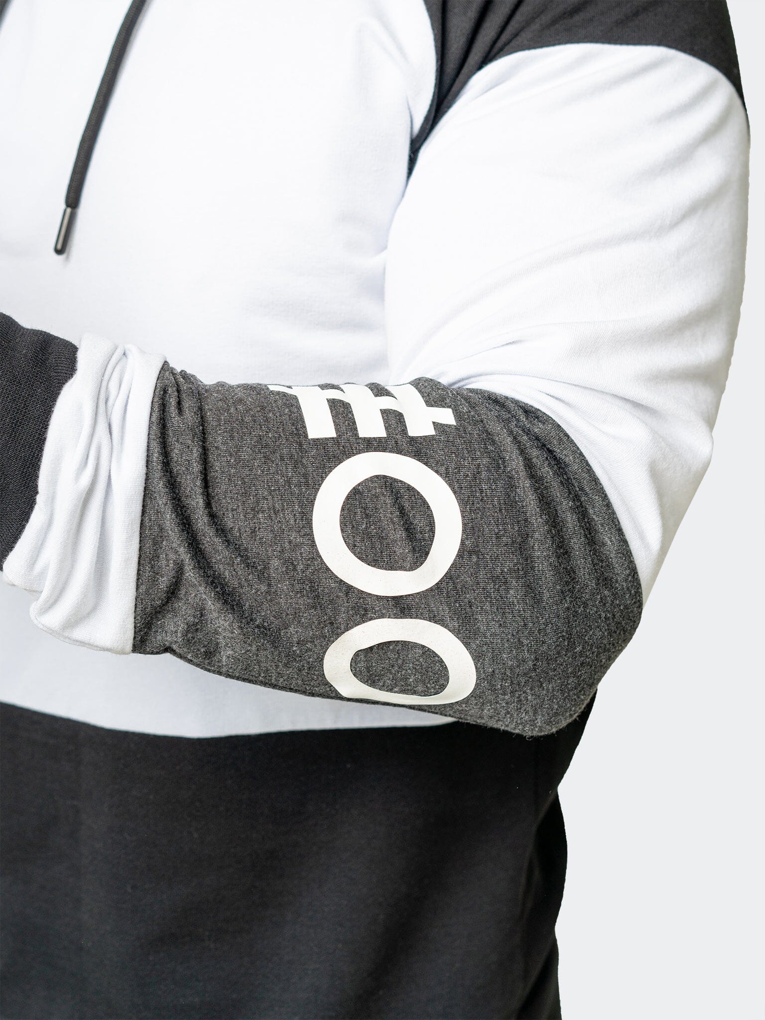 Insignia White Pullover Hoodie