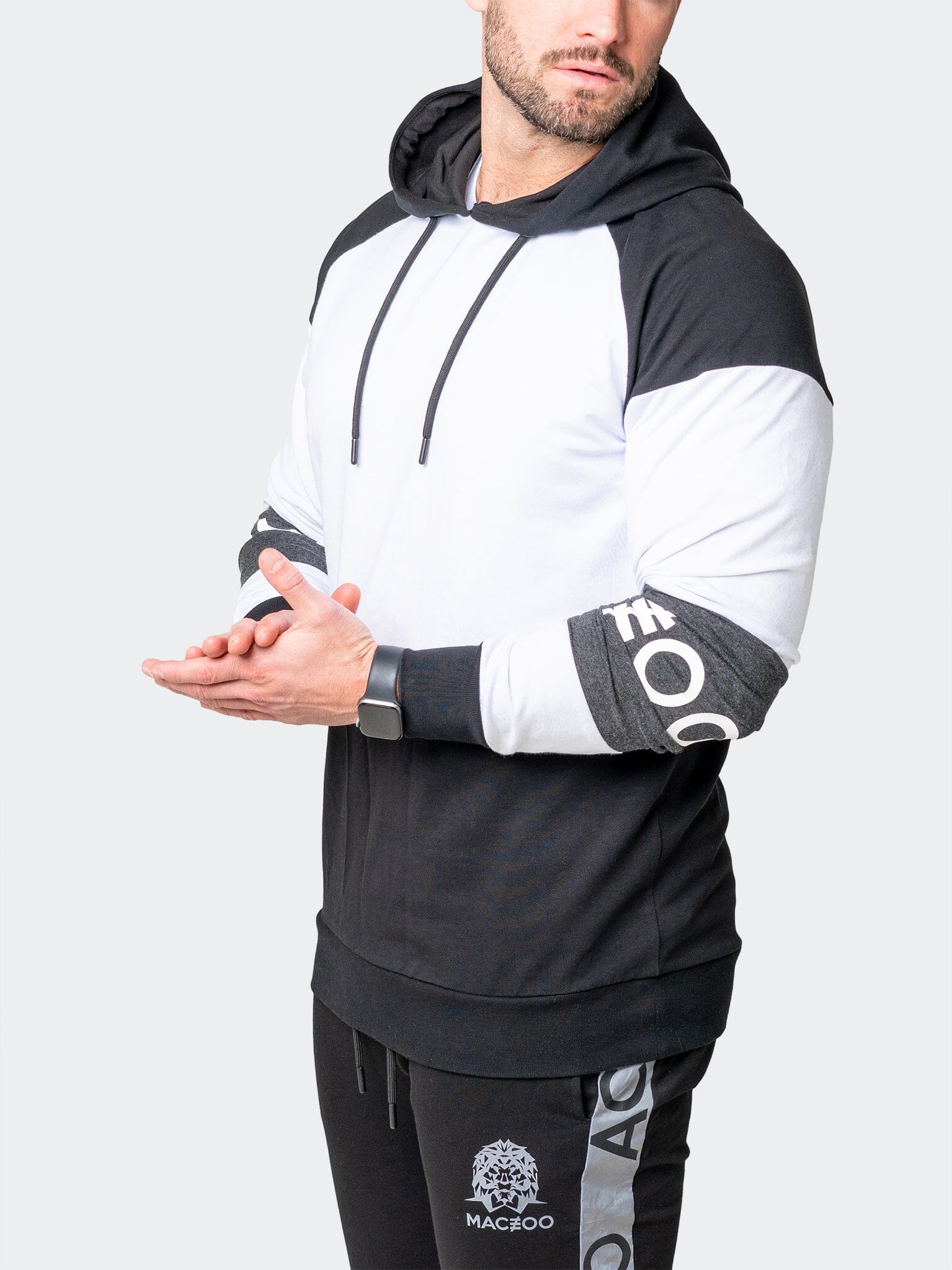 Insignia White Pullover Hoodie
