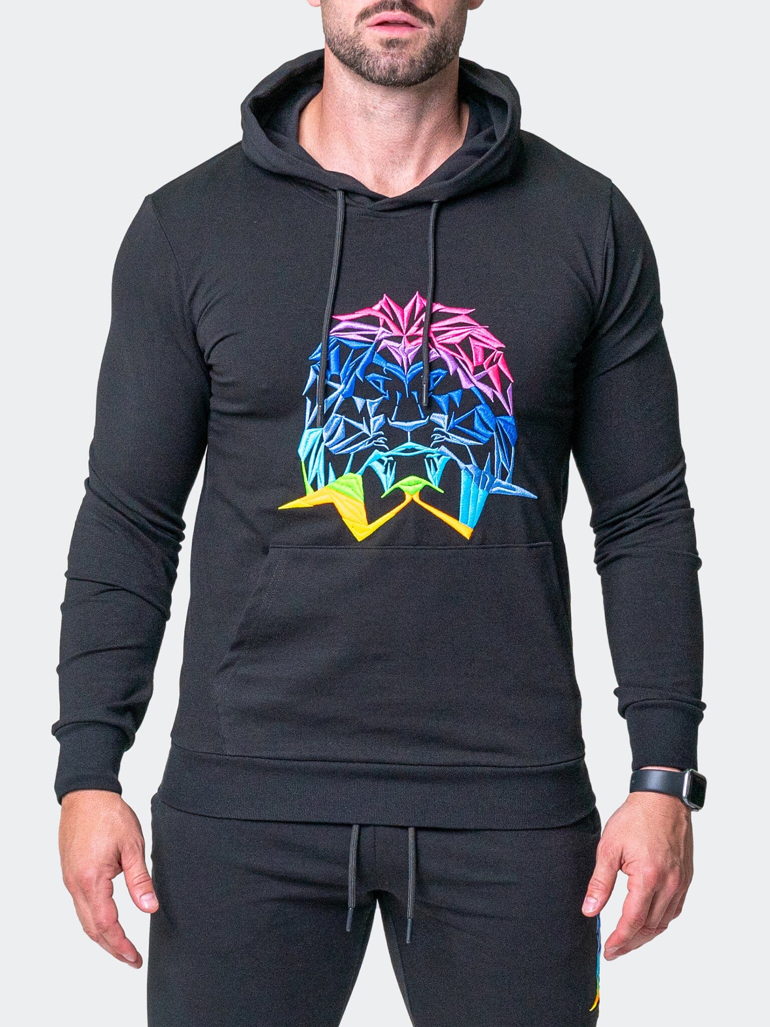 Neon Black Hoodie