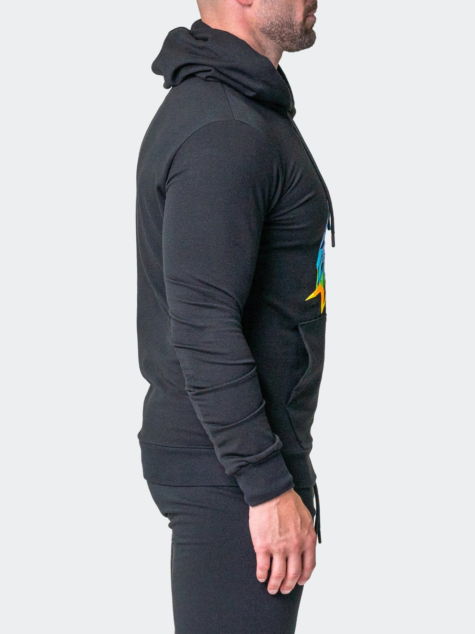 Neon Black Hoodie