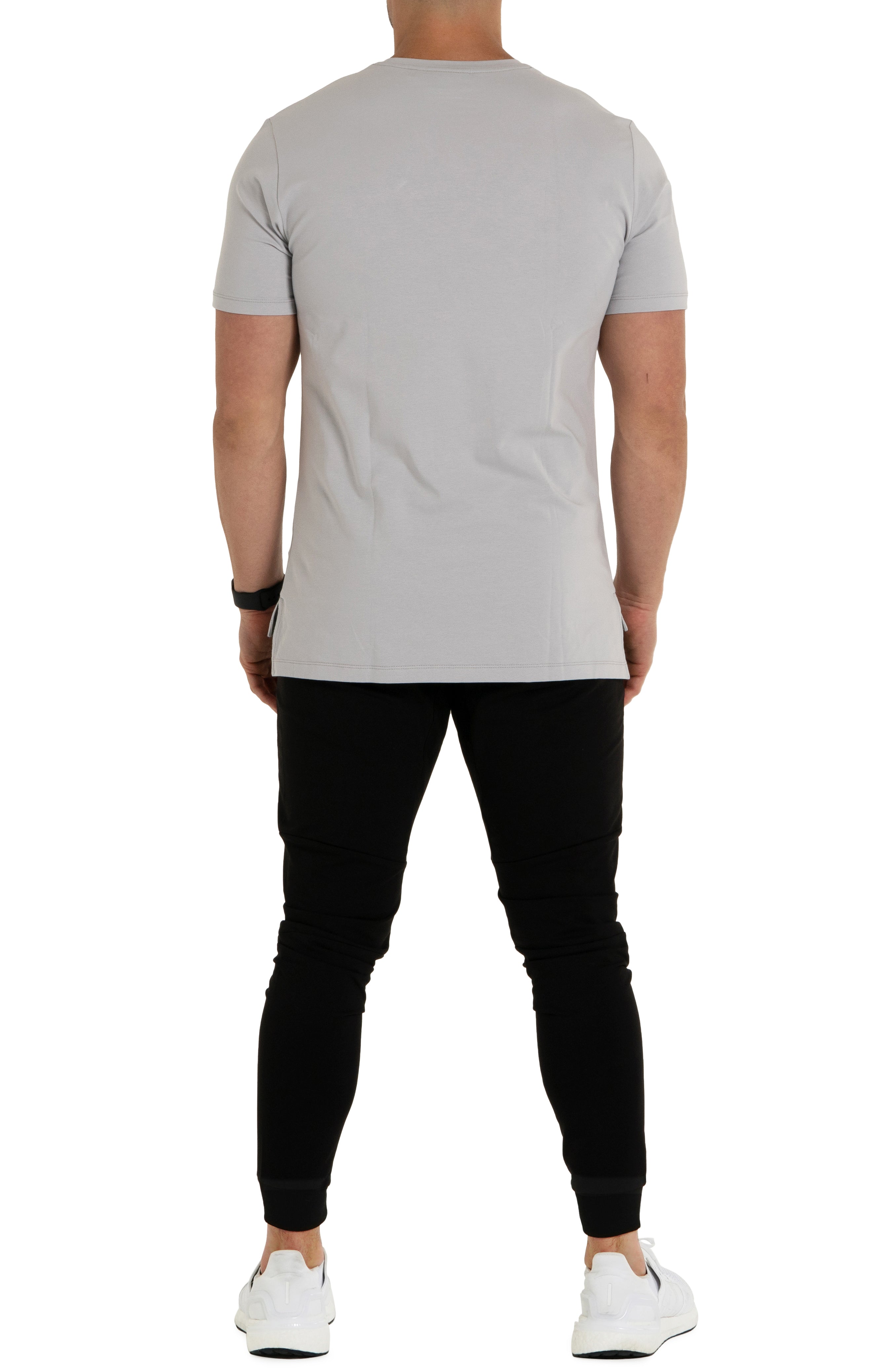 Purple Lion Grey Graphic Tee
