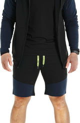 Shorts Contrast Blue View-1