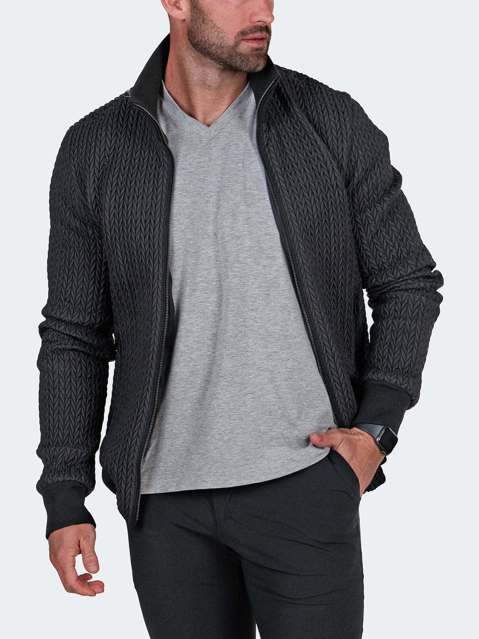 FlowerQuilt Black Jacket