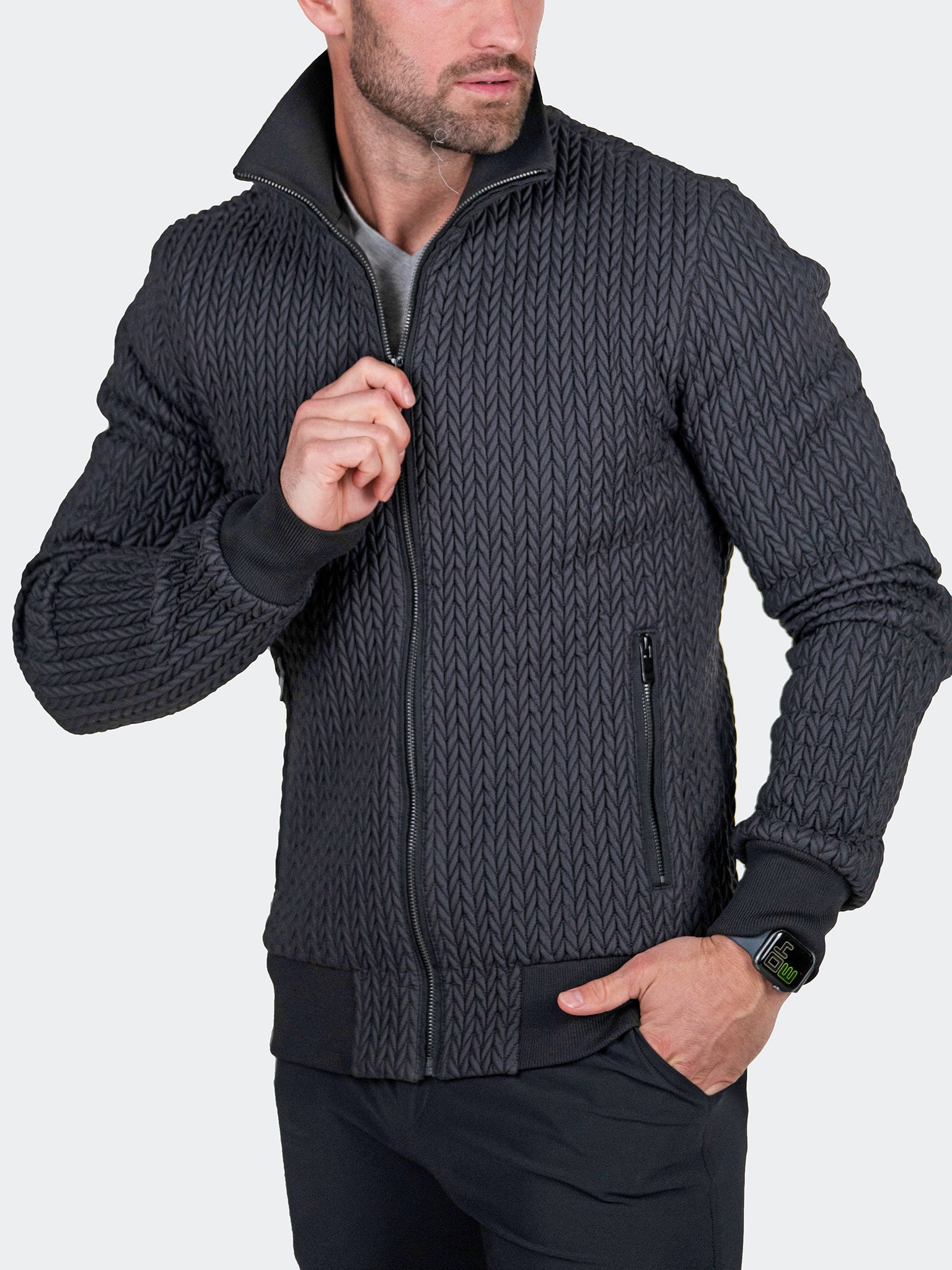 FlowerQuilt Black Jacket