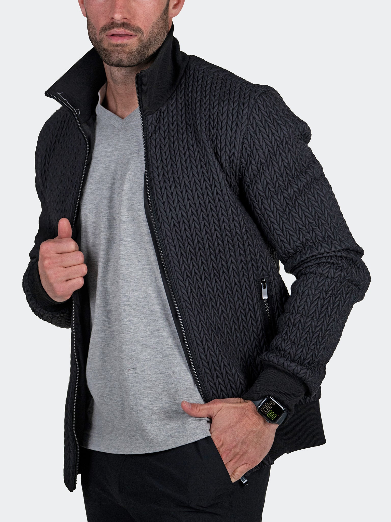 FlowerQuilt Black Jacket