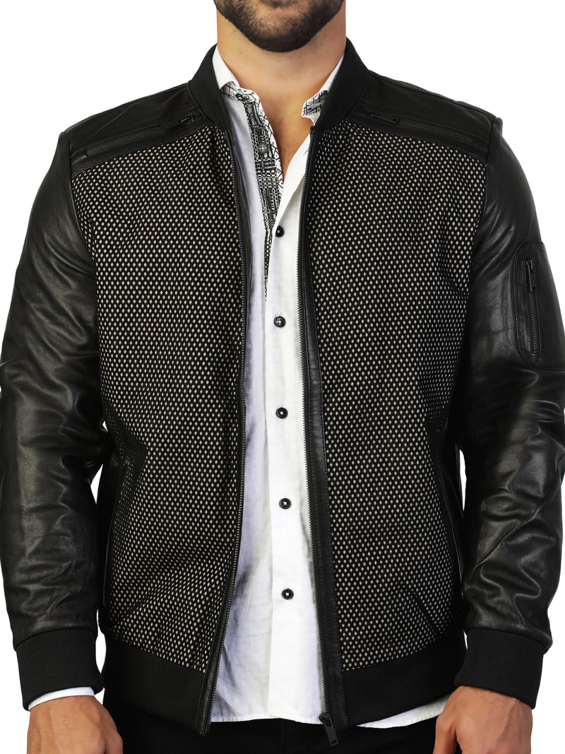 Jacket Leather Net