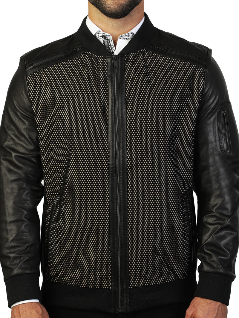 Jacket Leather Net